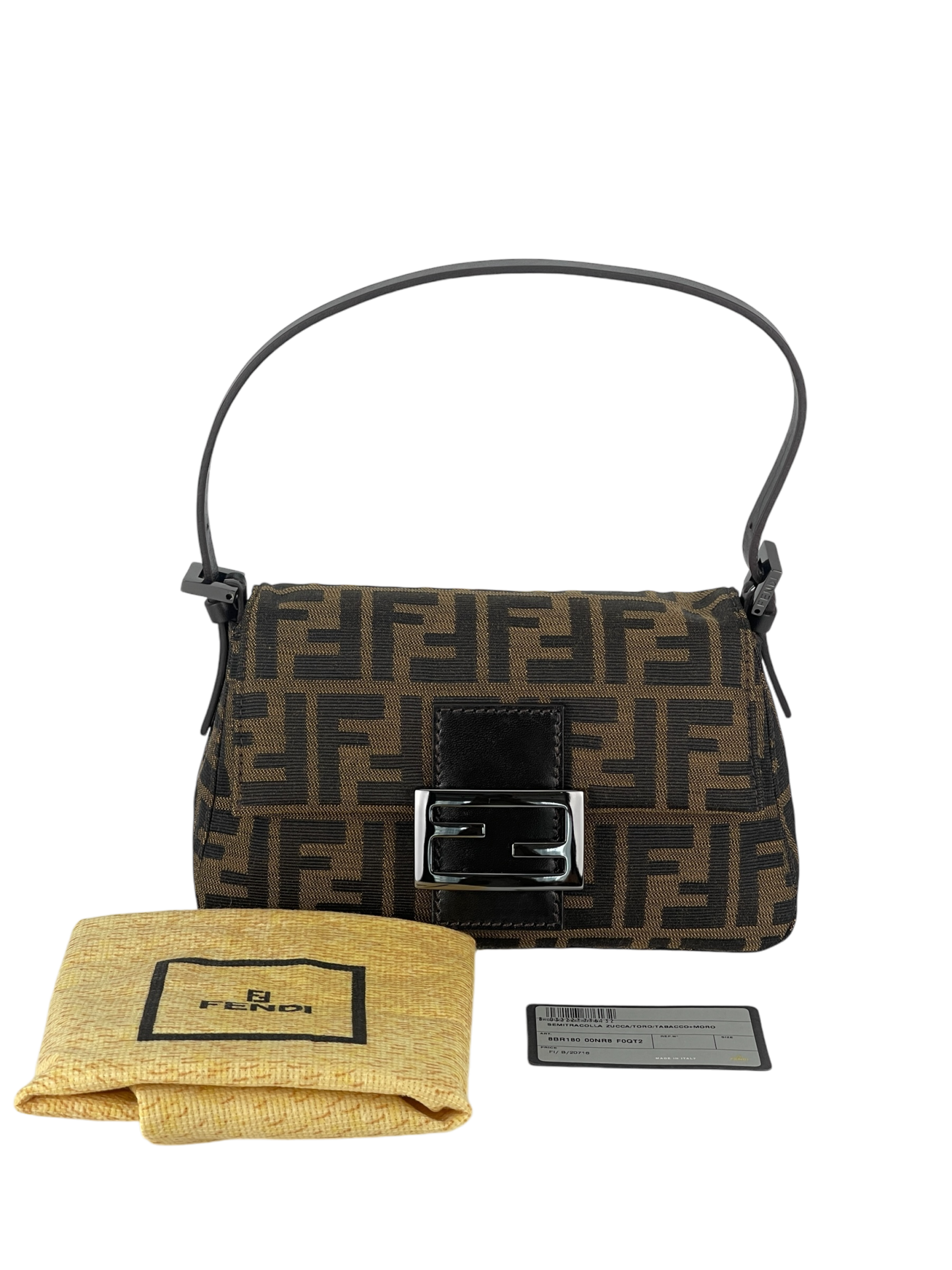 FENDI - Zucca Mamma Baguette Bag
