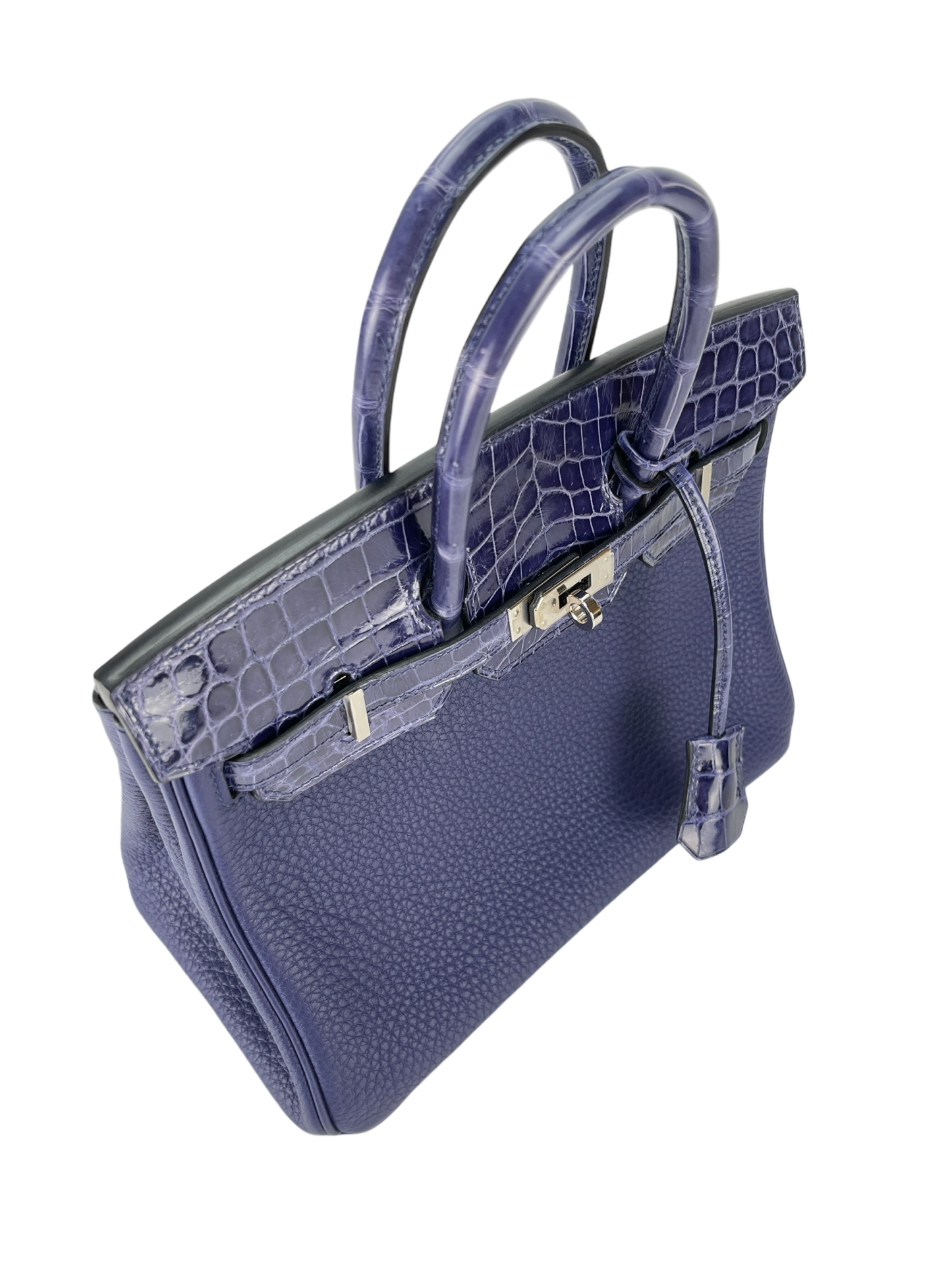 HERMES - Birkin 25 Niloticus Crocodile & Touch Togo