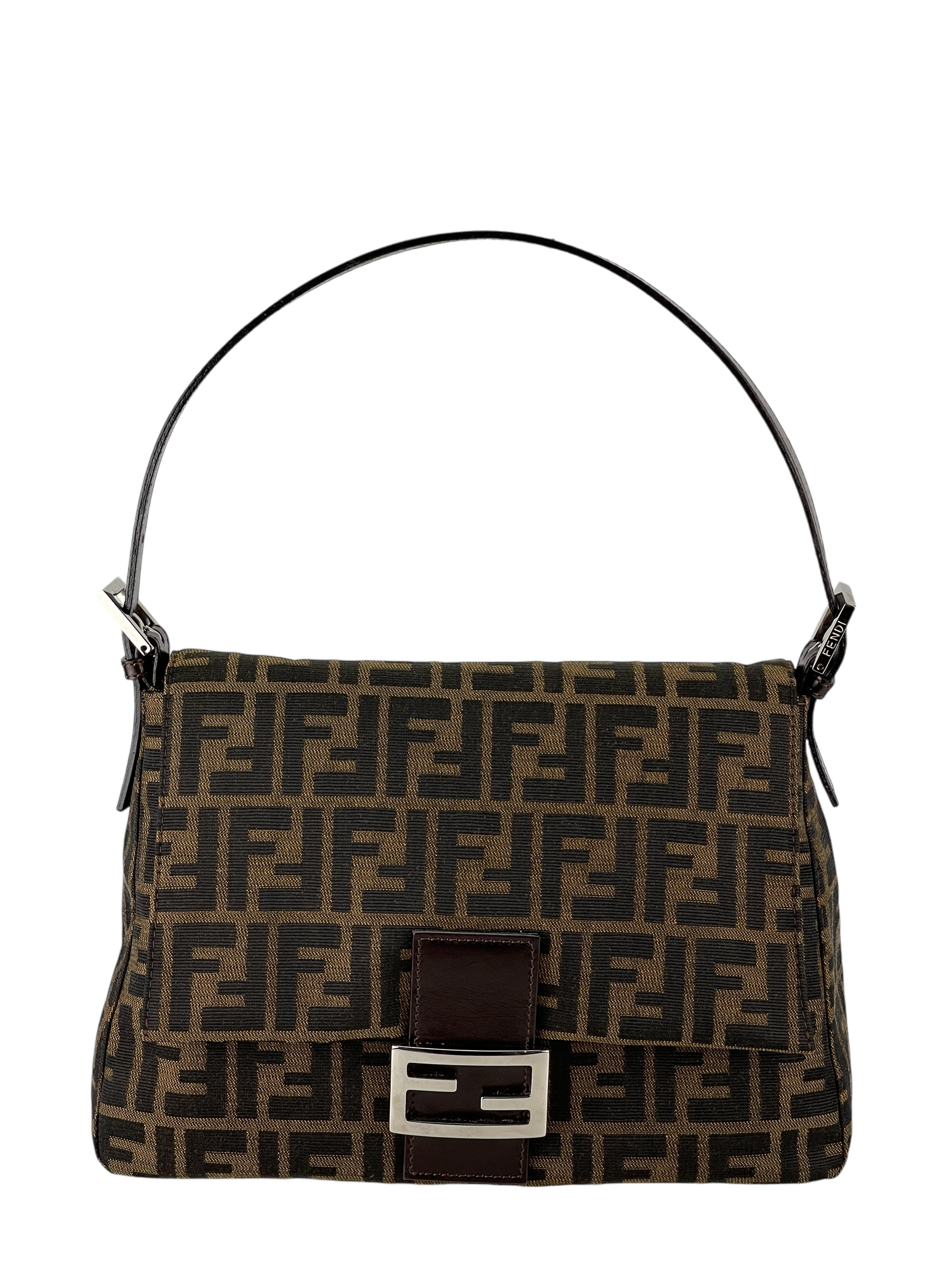 FENDI - Zucca Mamma Baguette Bag 
