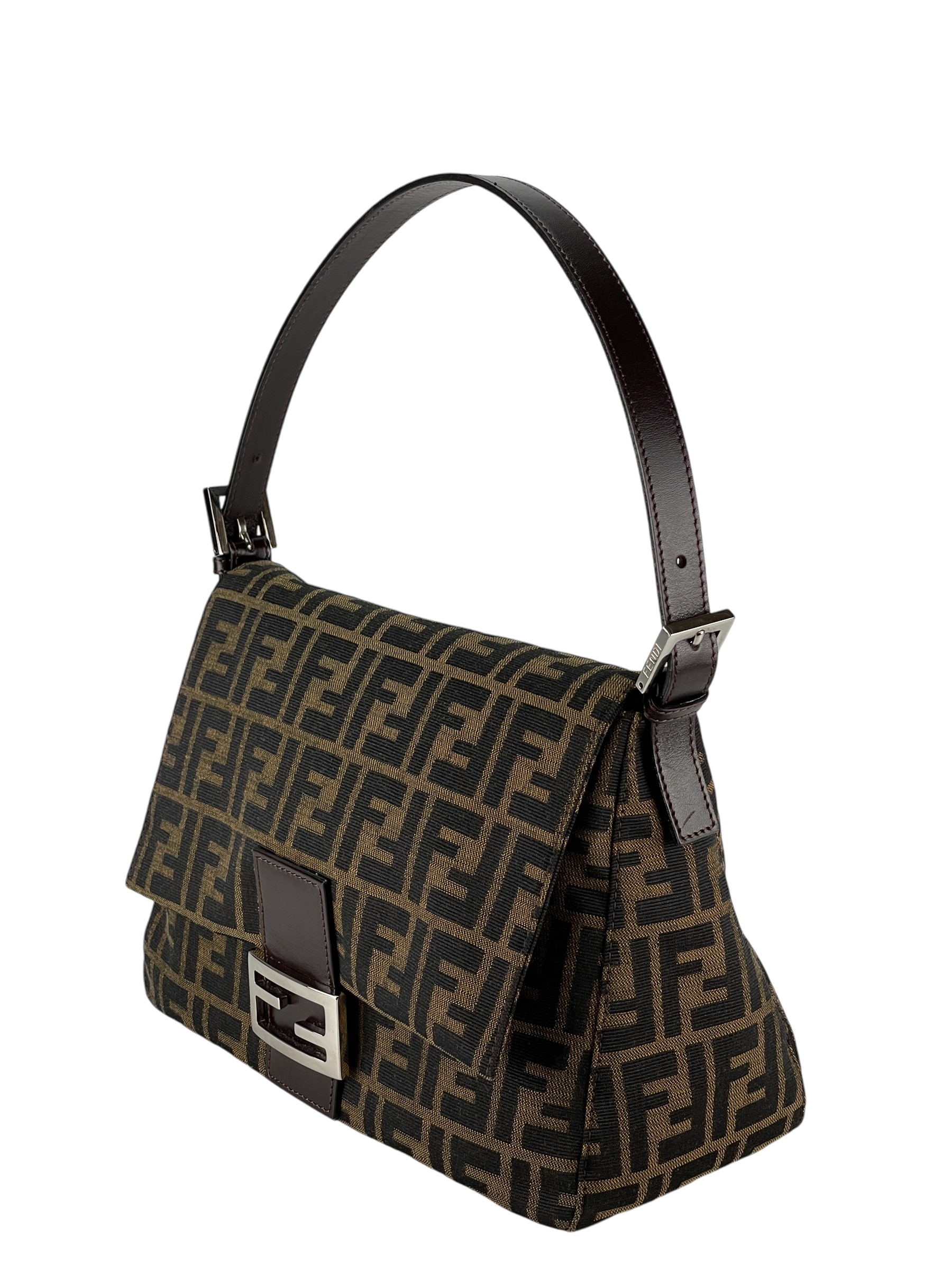 FENDI - Zucca Mamma Baguette Bag 