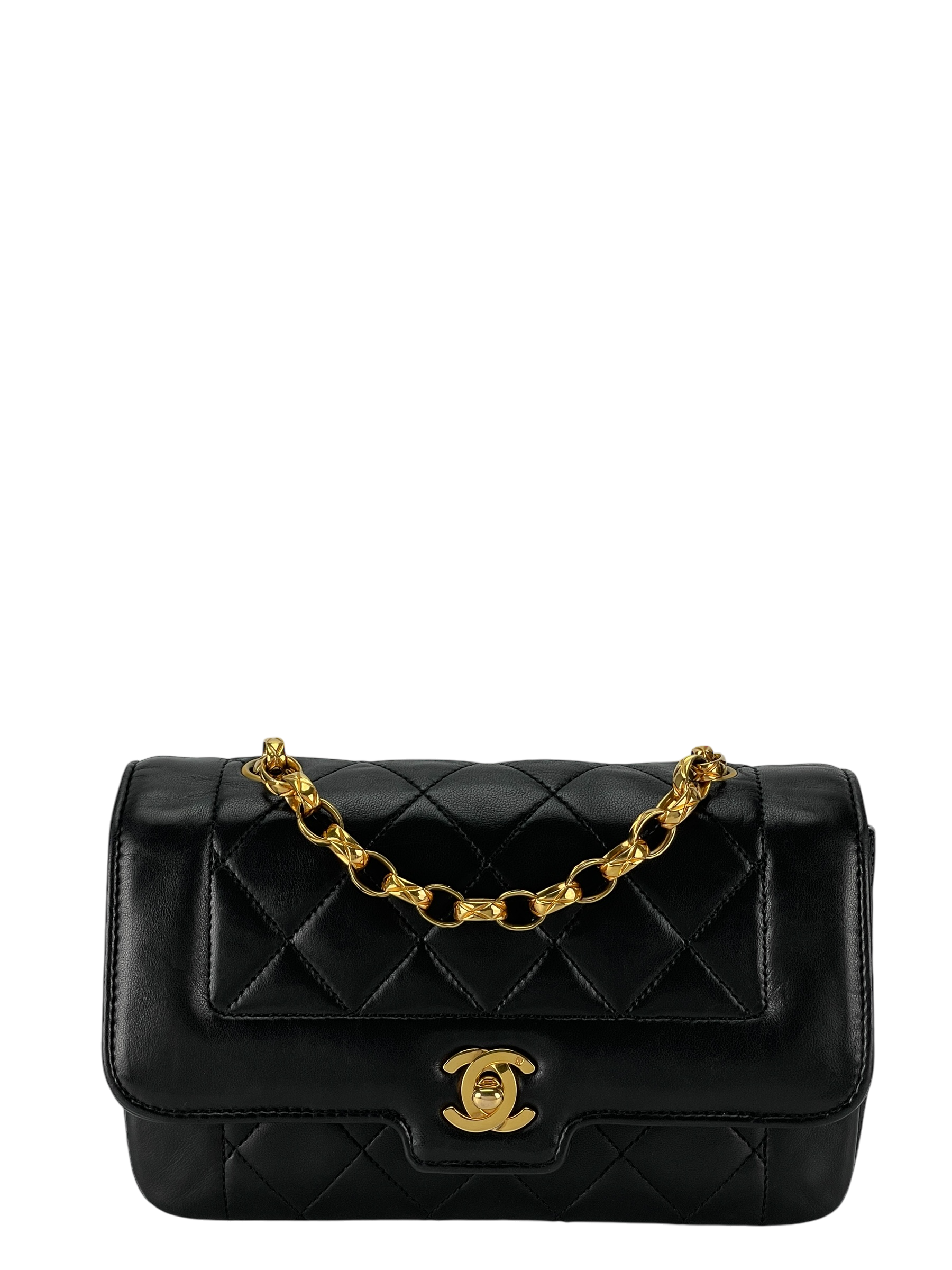 CHANEL - Mini Matelasse Chain Shoulder Bag