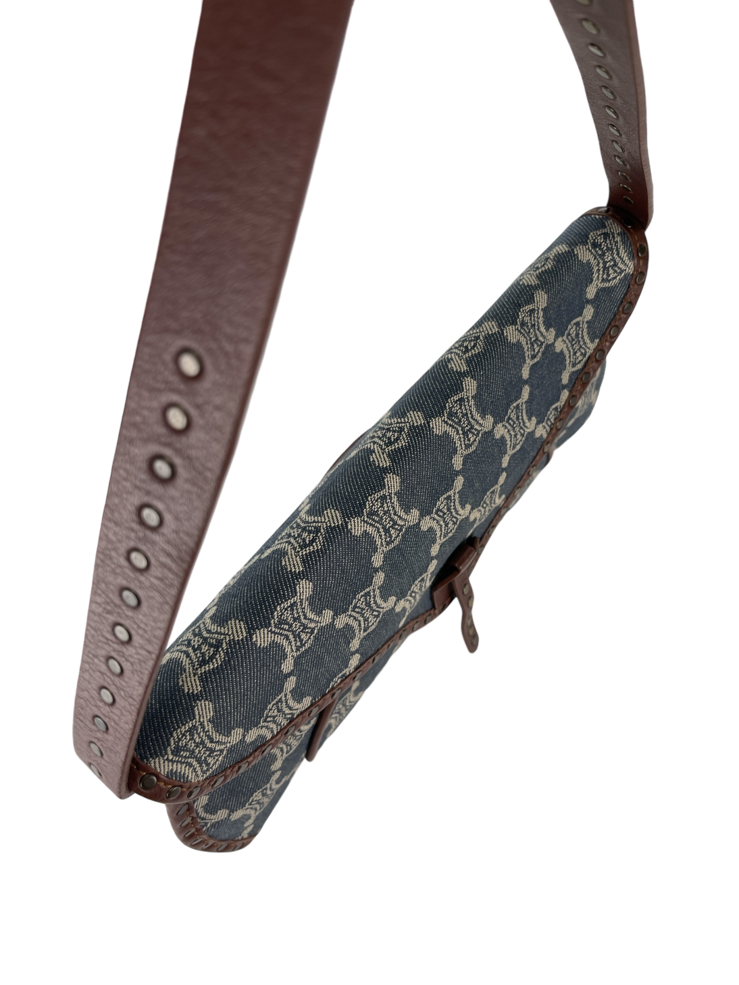 CELIN - Macadam Denim Shoulder Bag