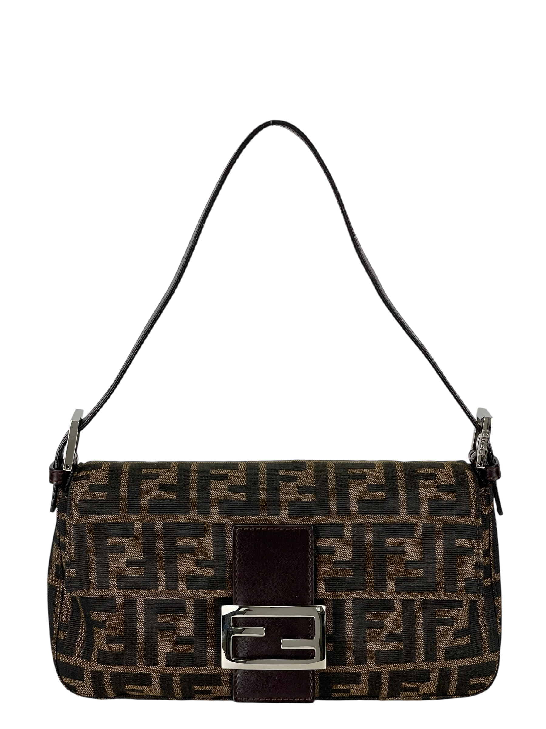 FENDI - Zucca Baguette HandBag