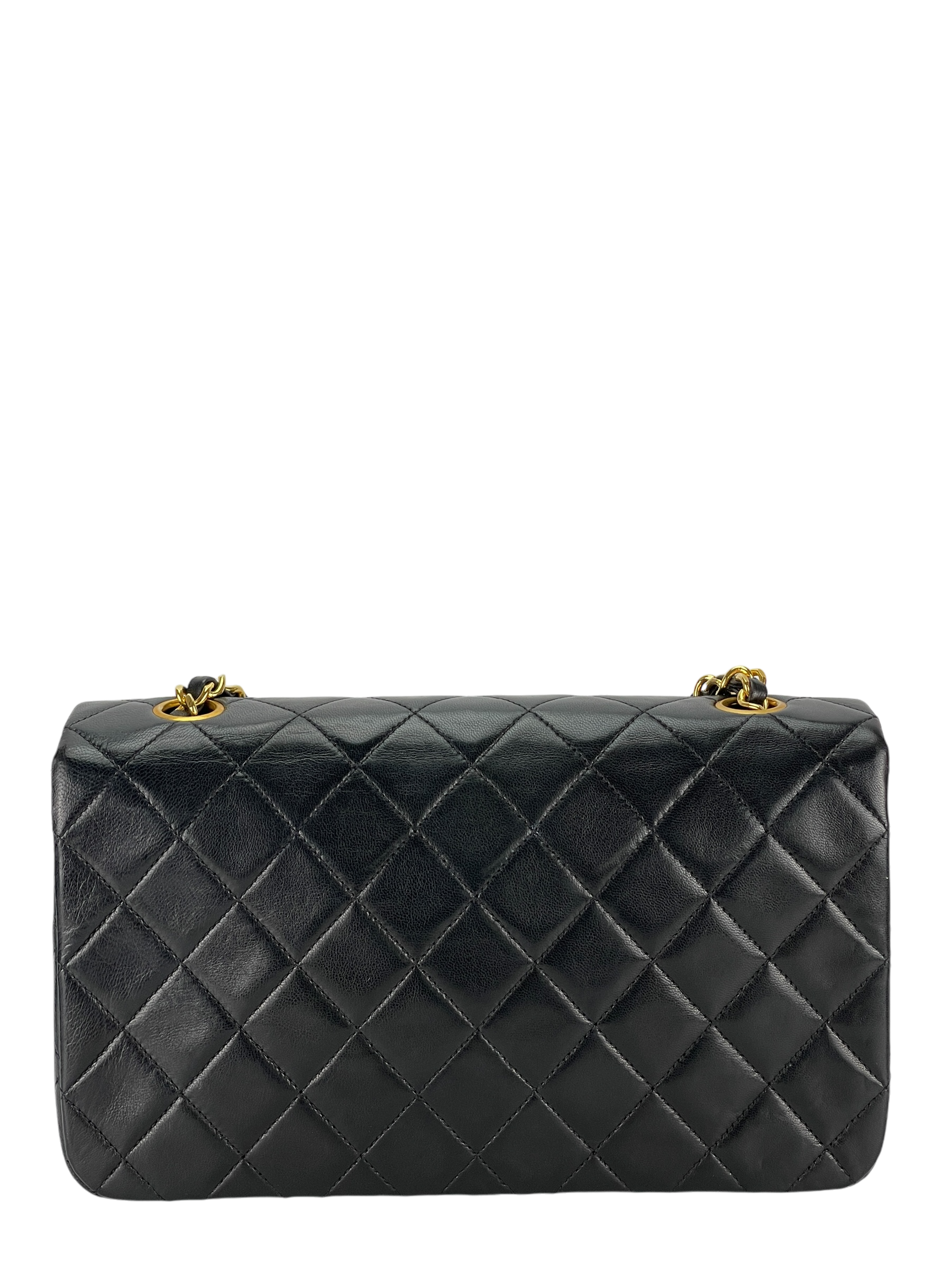 CHANEL - Quilted Lambskin Small Single Flap Bag 