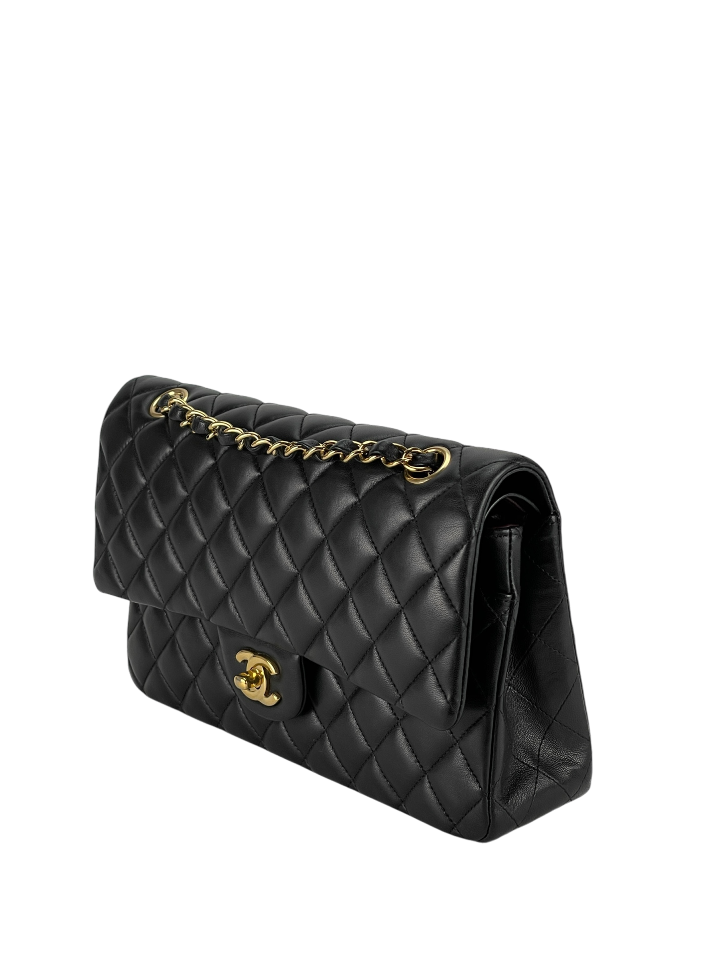 CHANEL - Quilted Lambskin Classic Double Flap 25