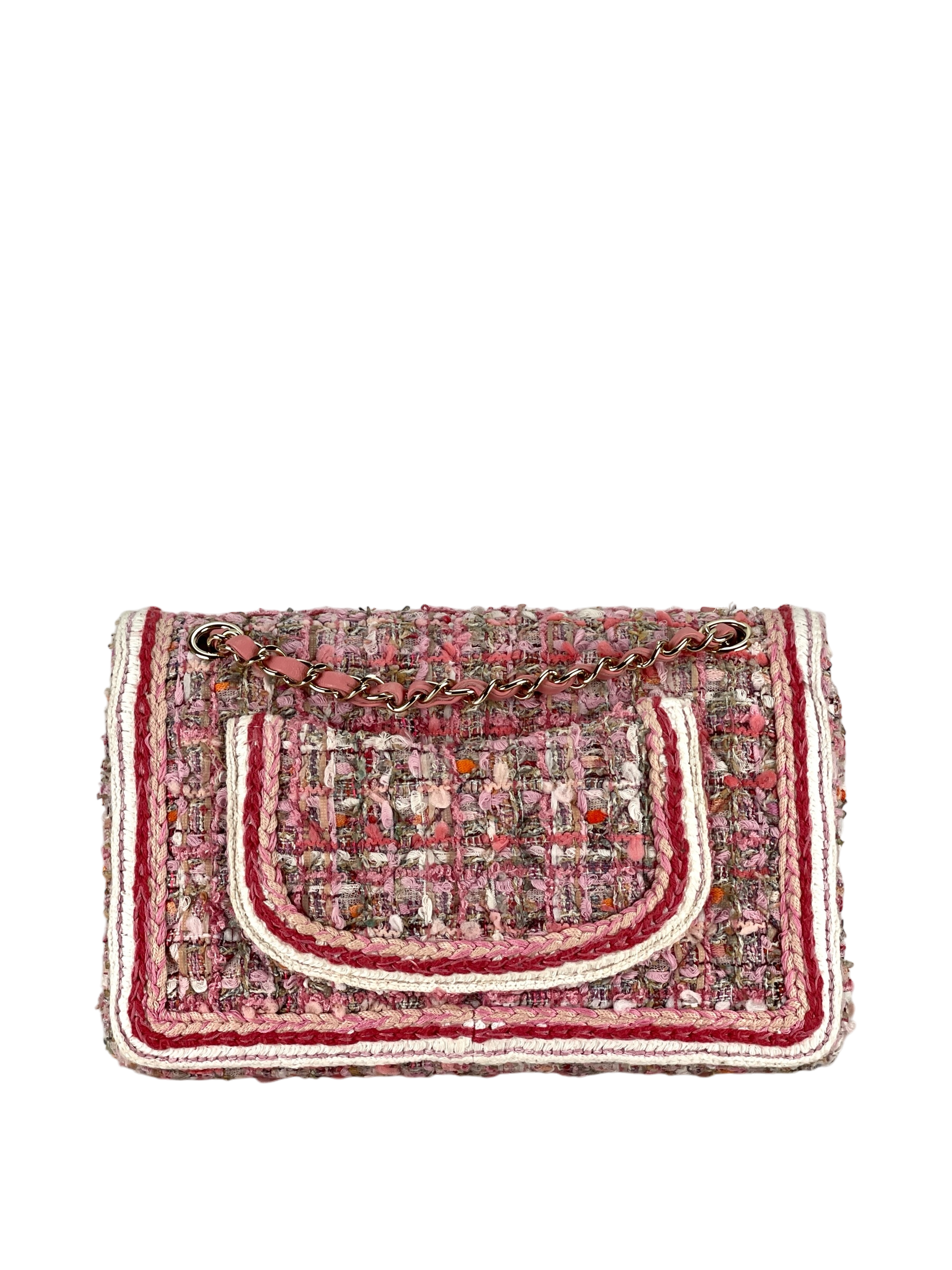 CHANEL - Tweed Braid Mini Flap Bag