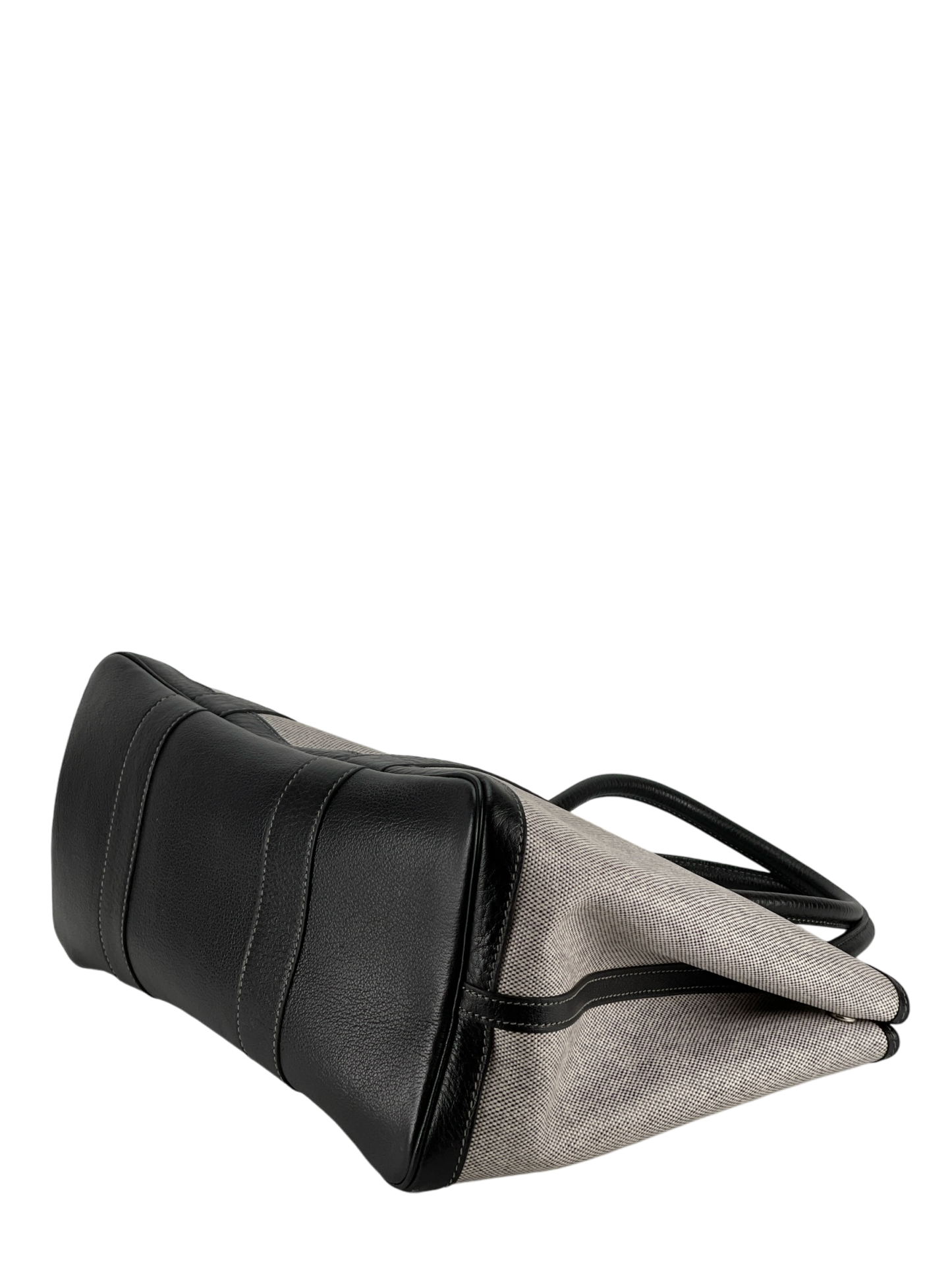 HERMES - Toile Leather Garden Party PM
