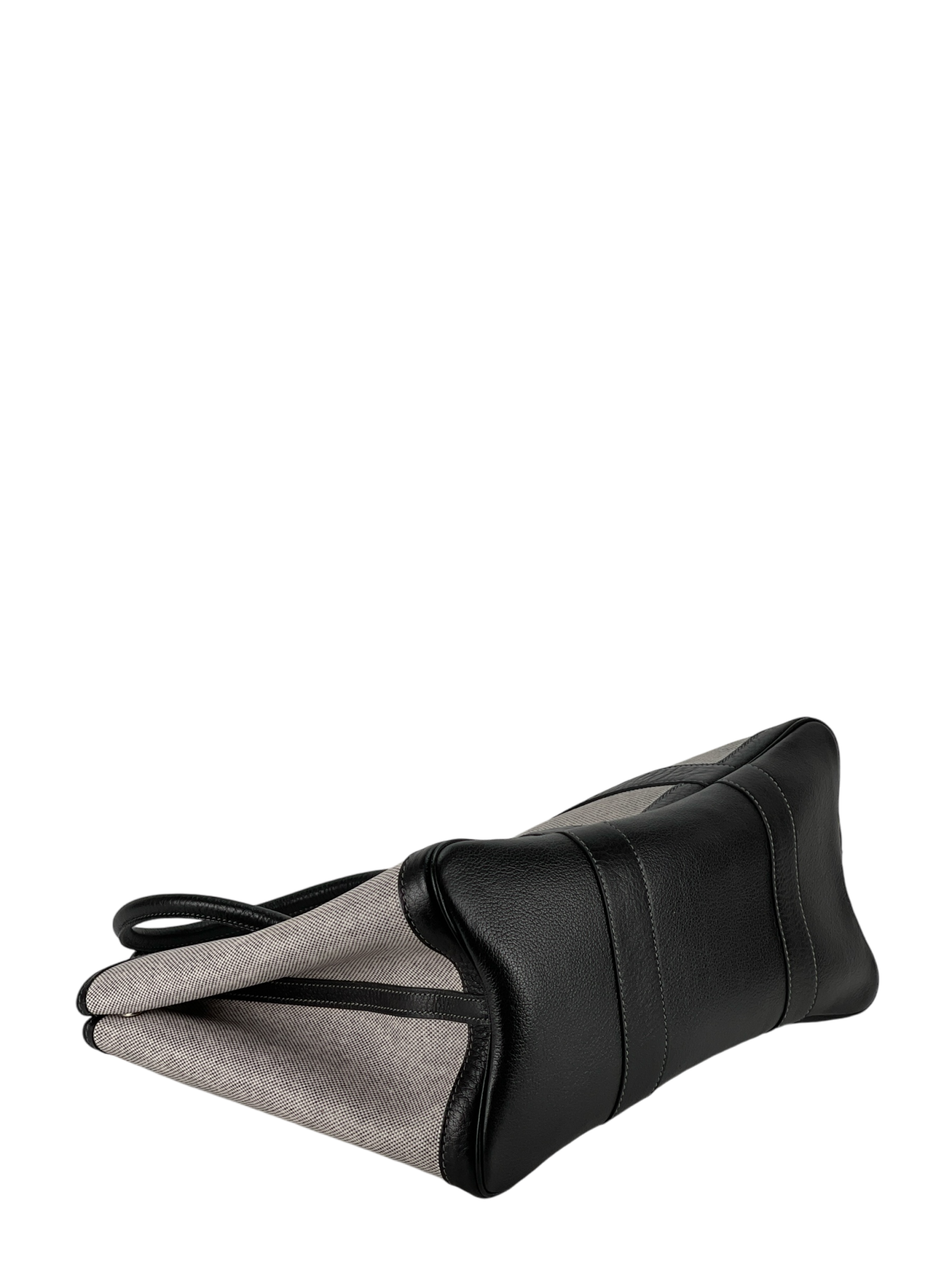 HERMES - Toile Leather Garden Party PM