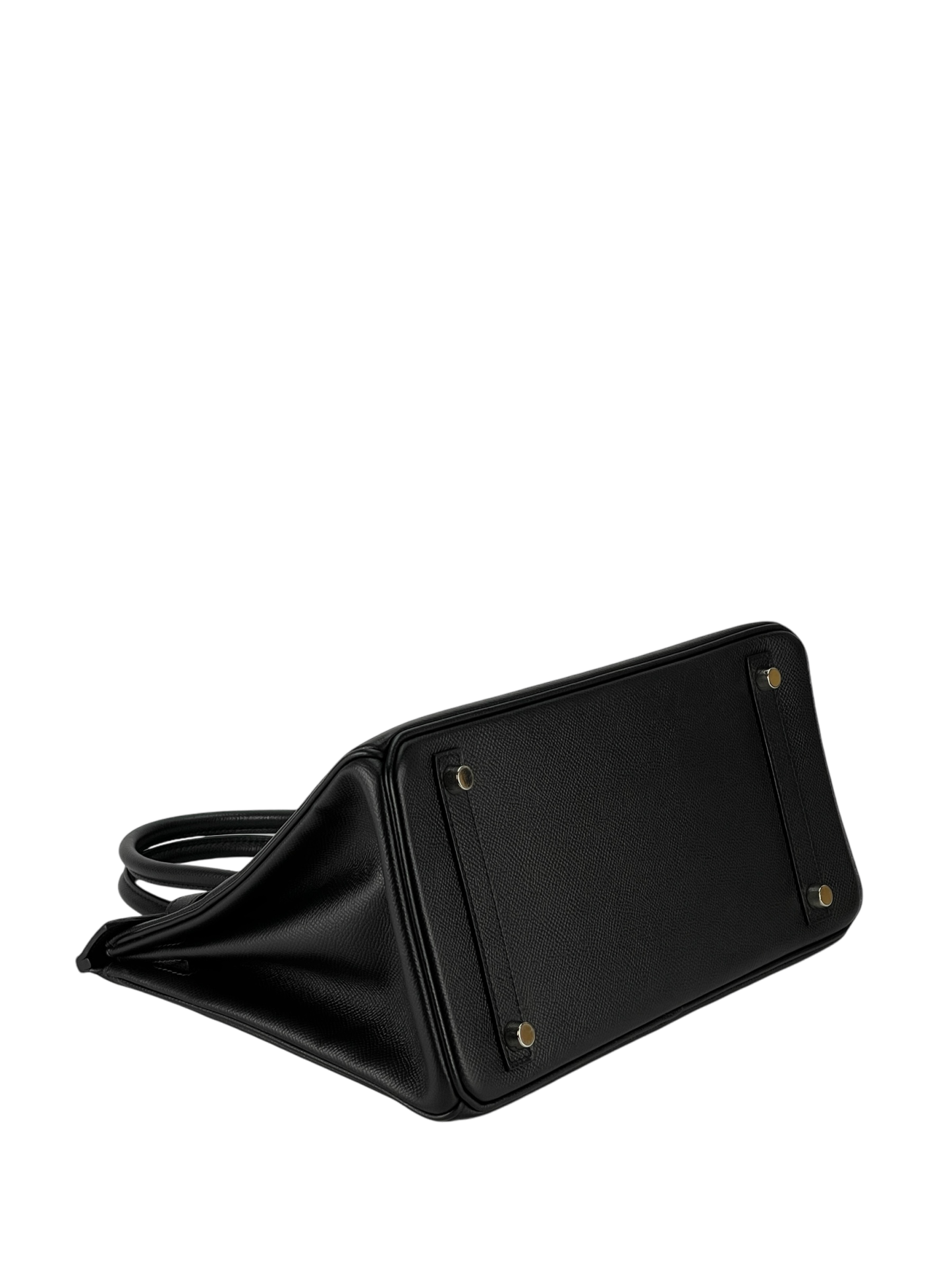 HERMES - Birkin 30 Black Epsom Sliver Hardware