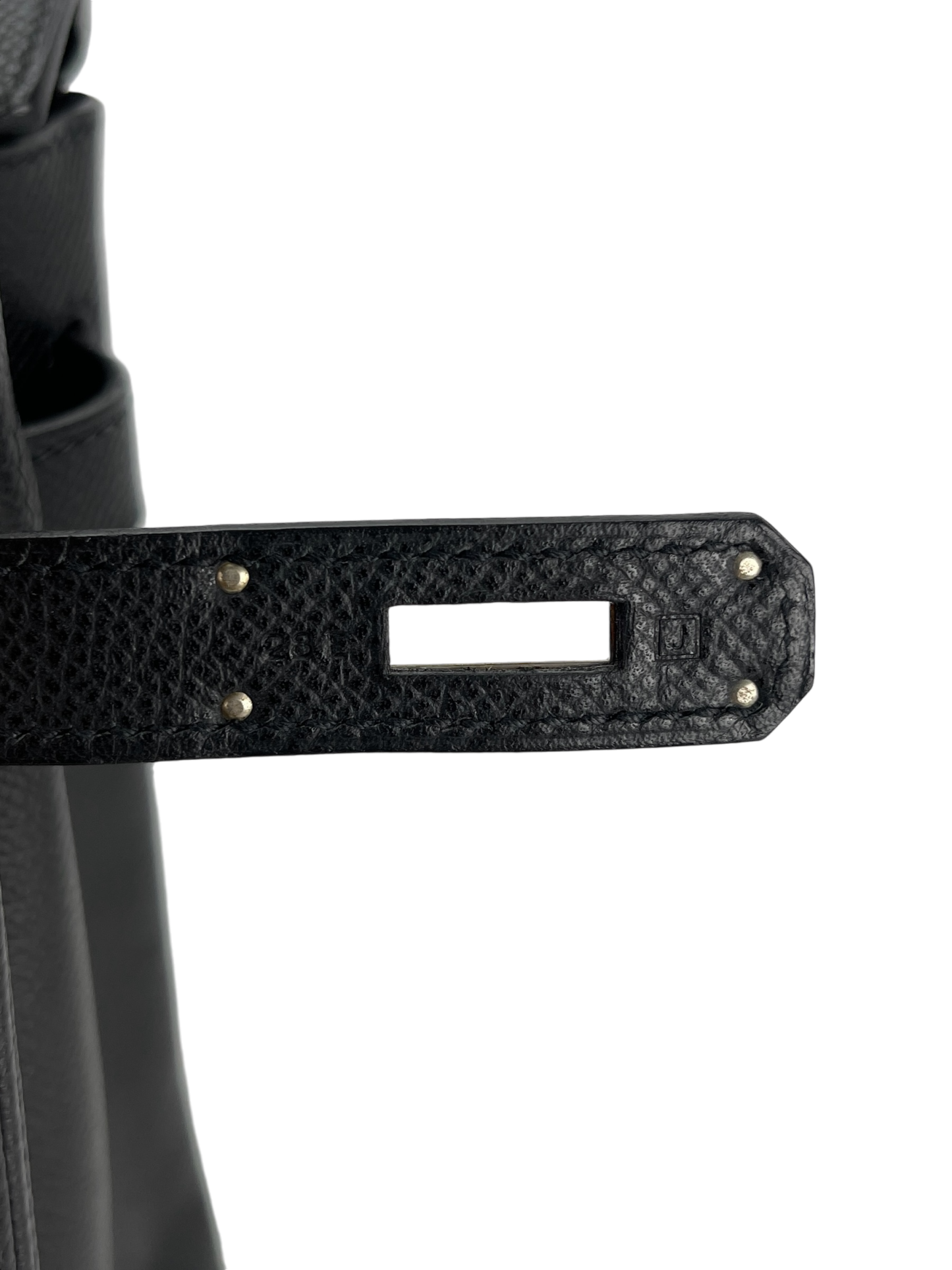 HERMES - Birkin 30 Black Epsom Sliver Hardware