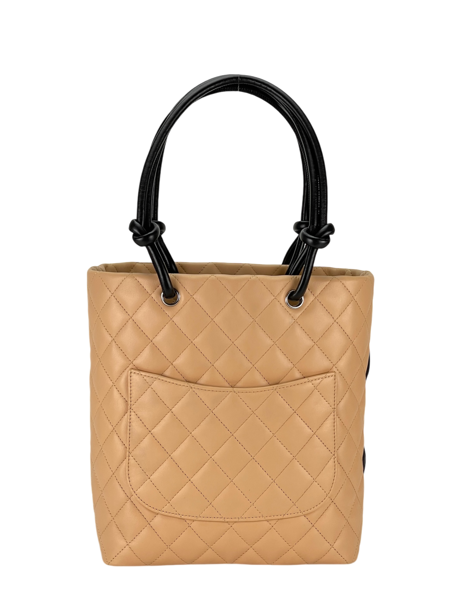 CHANEL - Cambon Tote Bag Beige Calfskin
