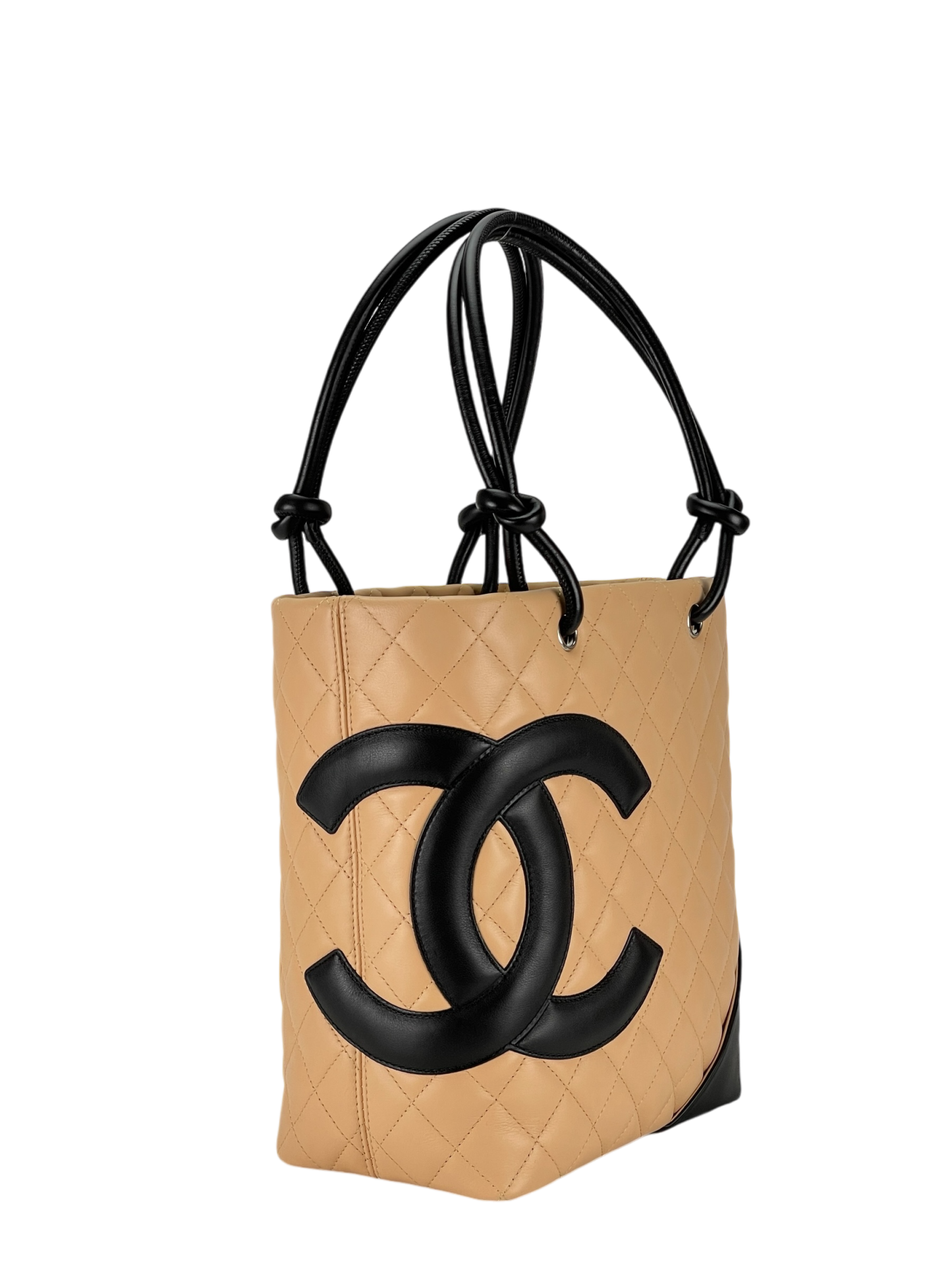 CHANEL - Cambon Tote Bag Beige Calfskin