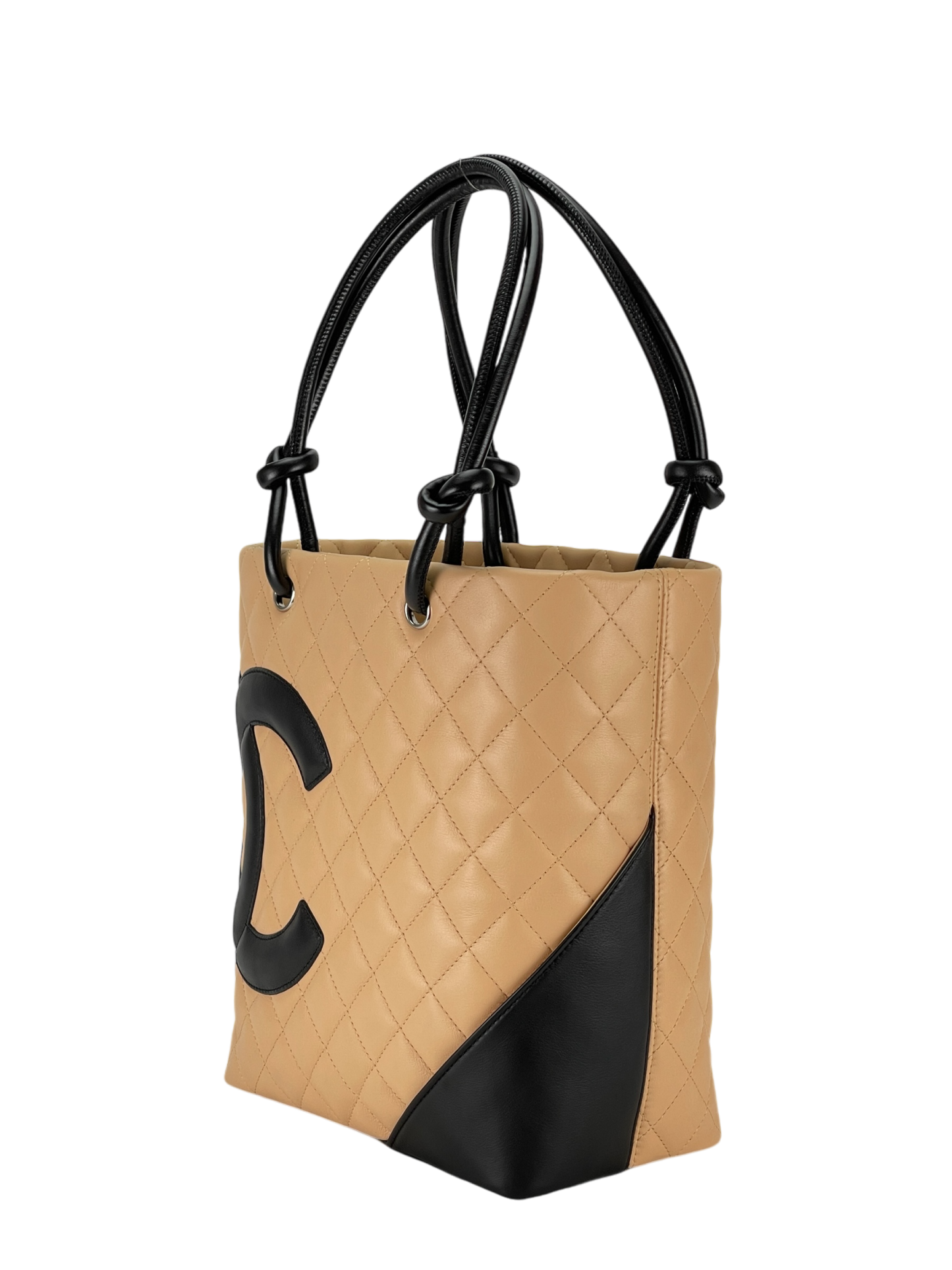 CHANEL - Cambon Tote Bag Beige Calfskin