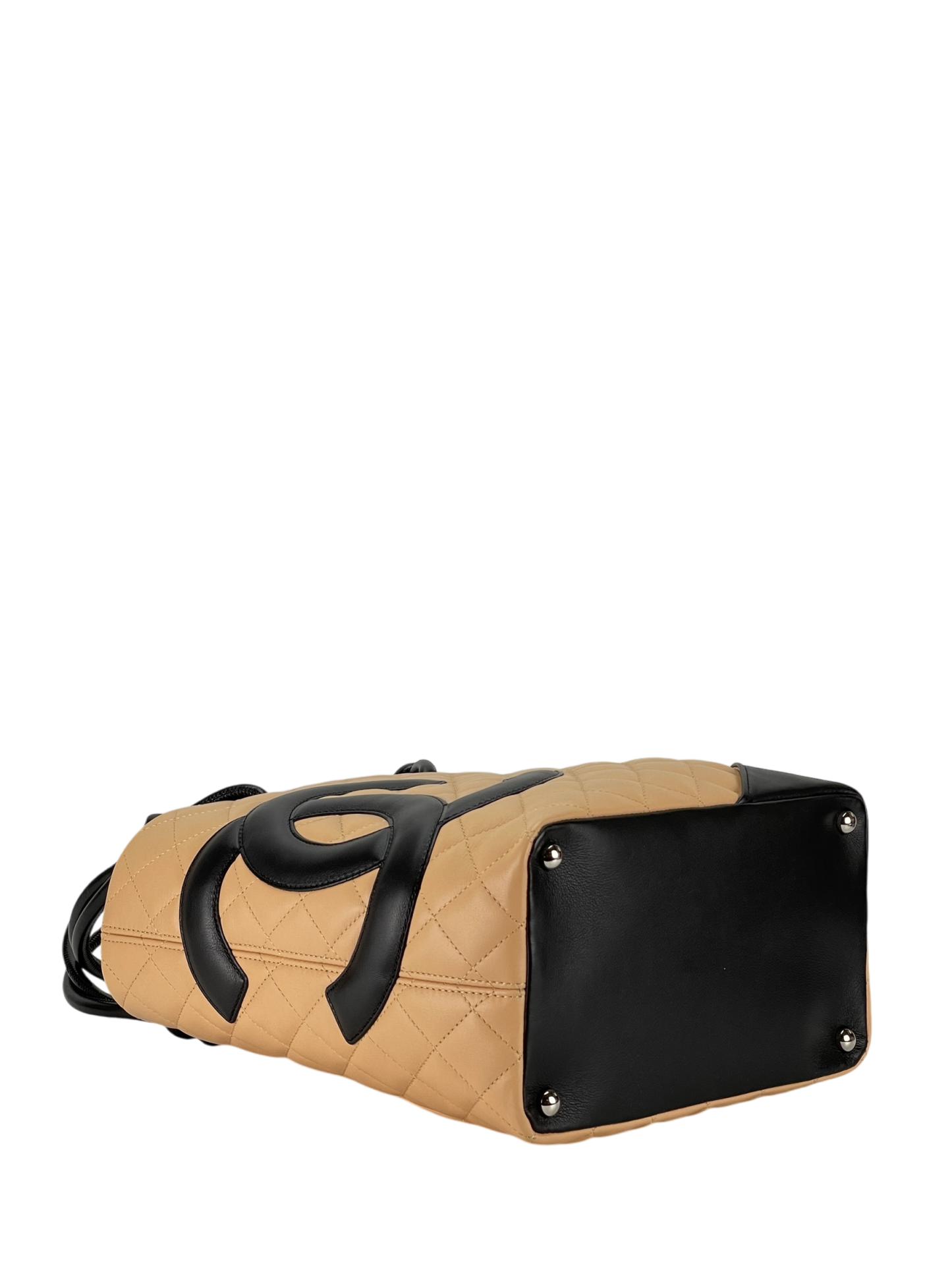 CHANEL - Cambon Tote Bag Beige Calfskin
