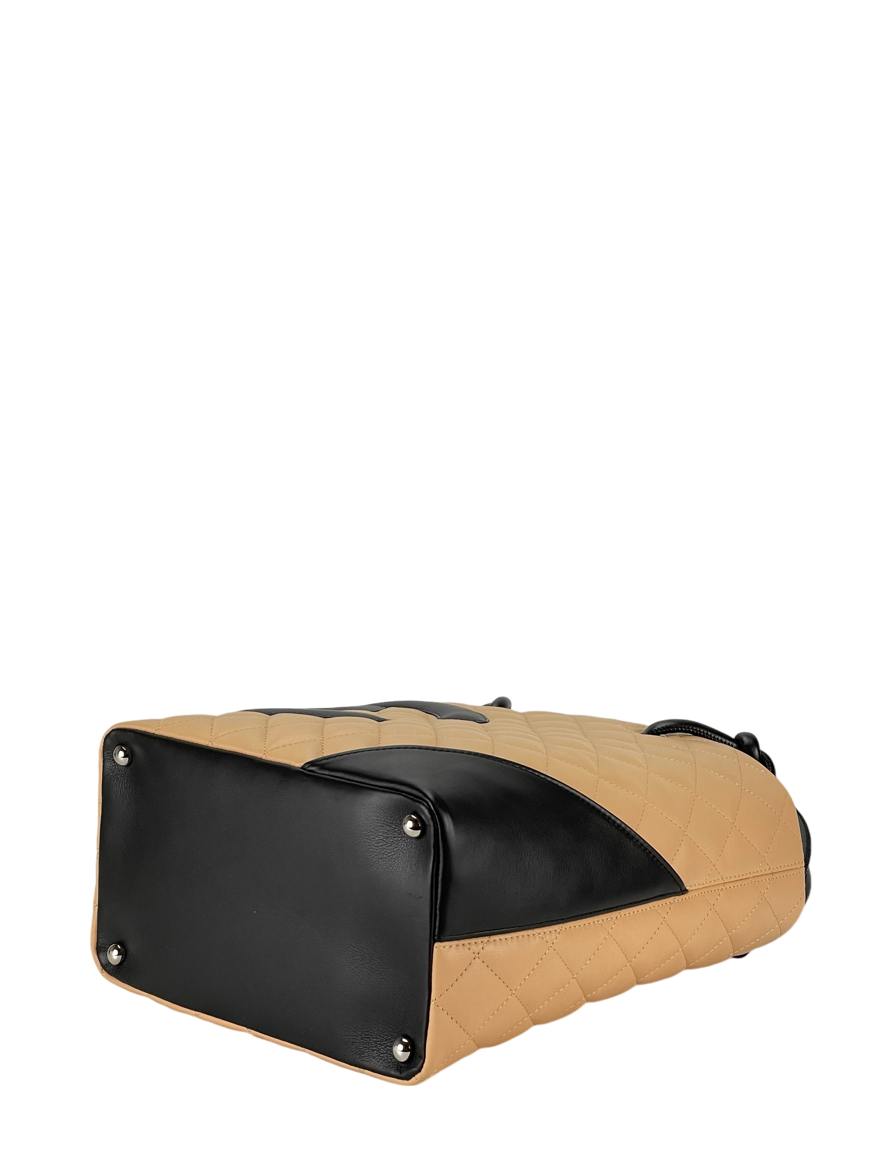 CHANEL - Cambon Tote Bag Beige Calfskin
