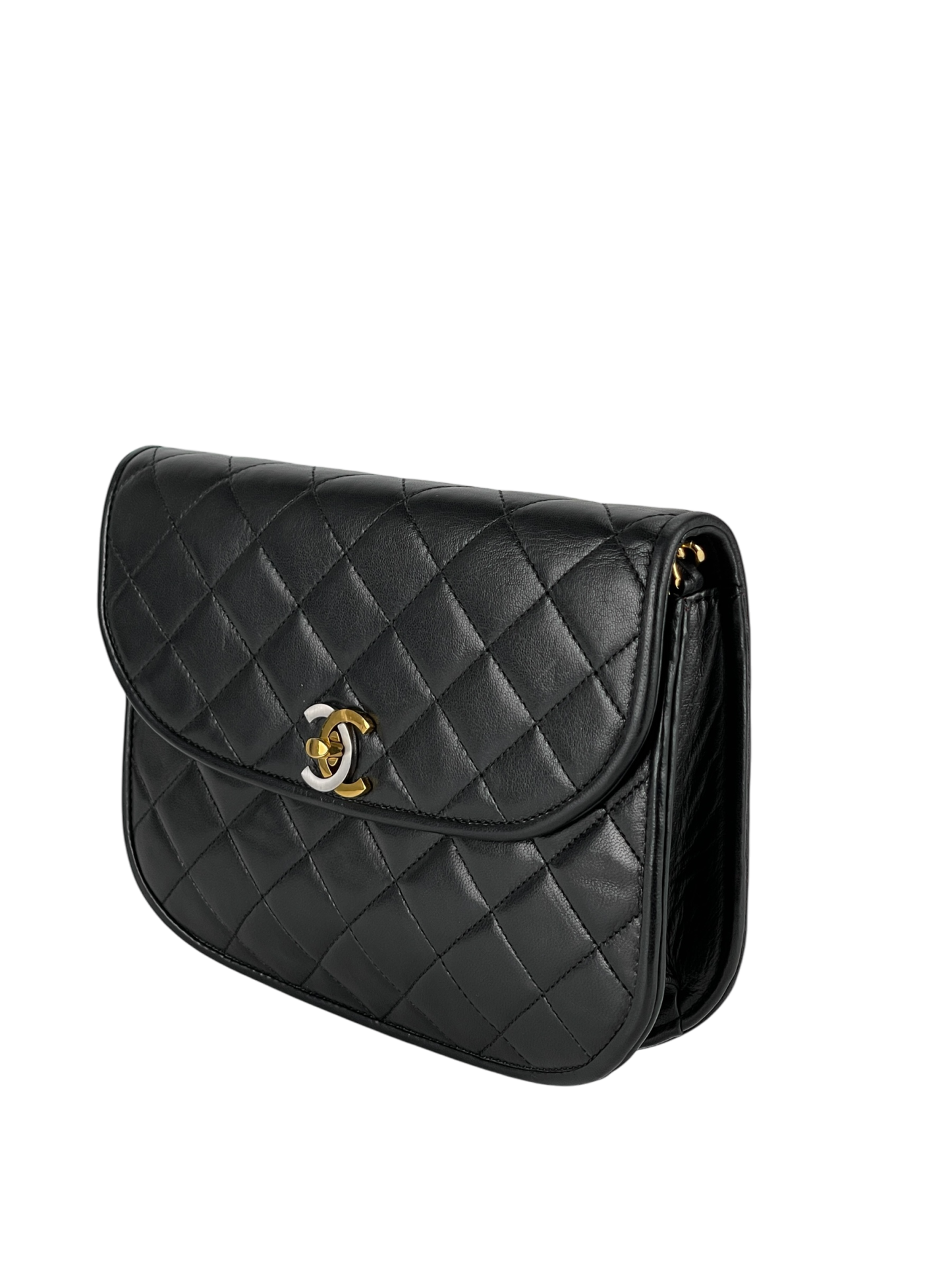 CHANEL - Paris Limited Edition Flap Bag Black Lambskin