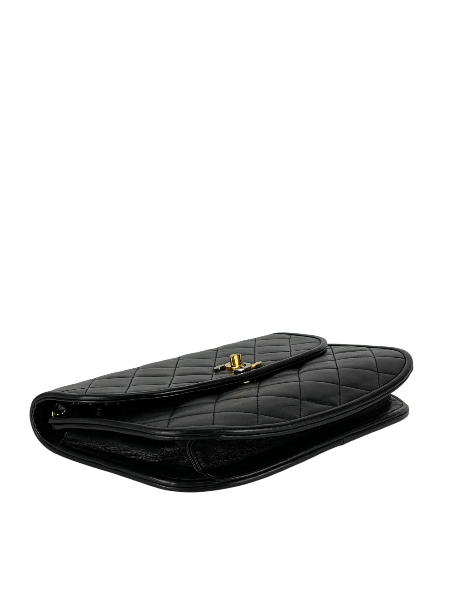 CHANEL - Paris Limited Edition Flap Bag Black Lambskin