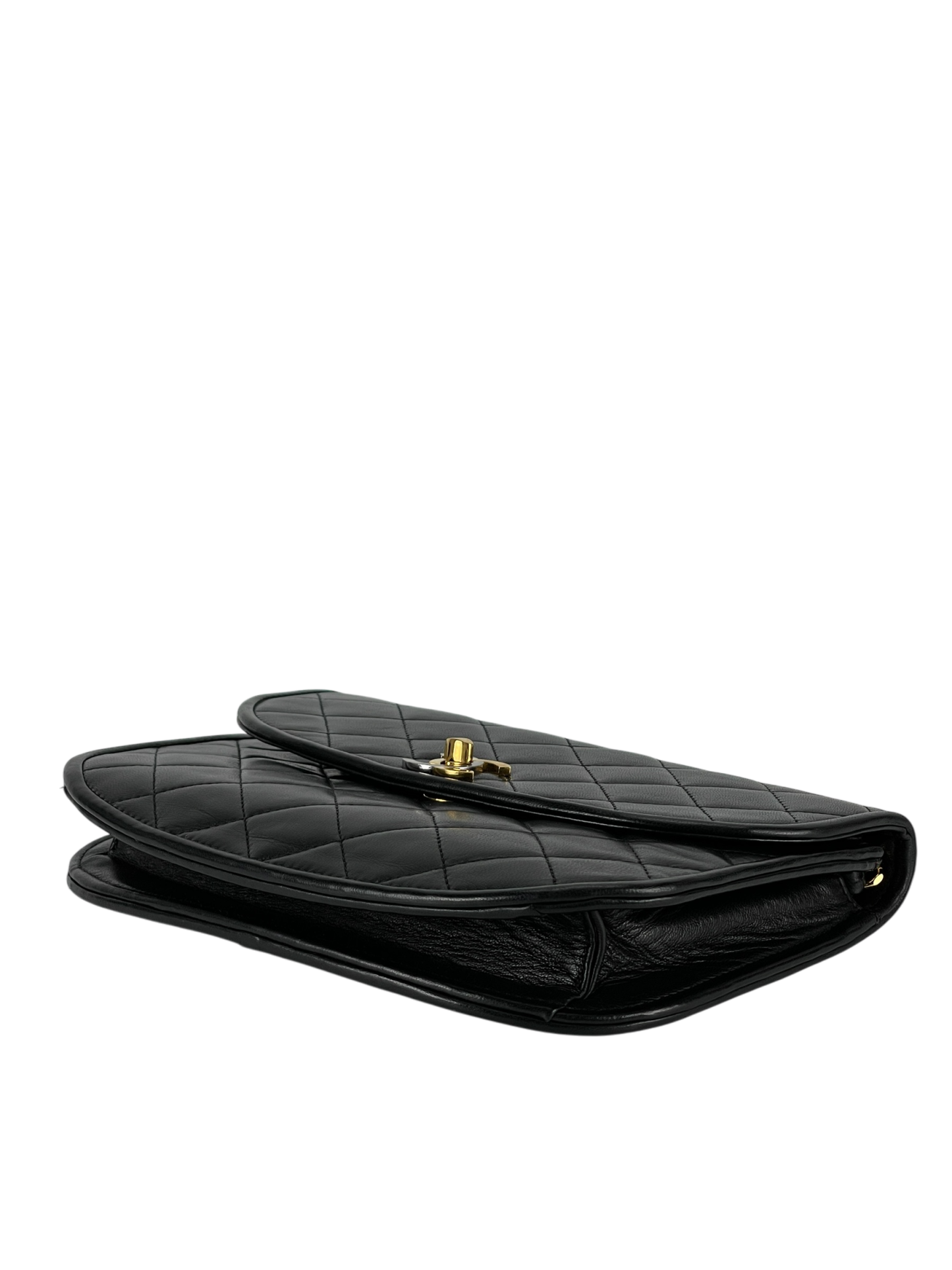 CHANEL - Paris Limited Edition Flap Bag Black Lambskin