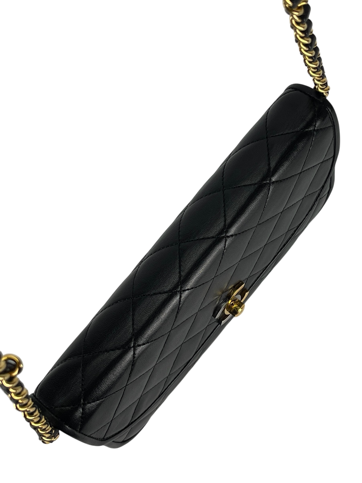 CHANEL - Paris Limited Edition Flap Bag Black Lambskin