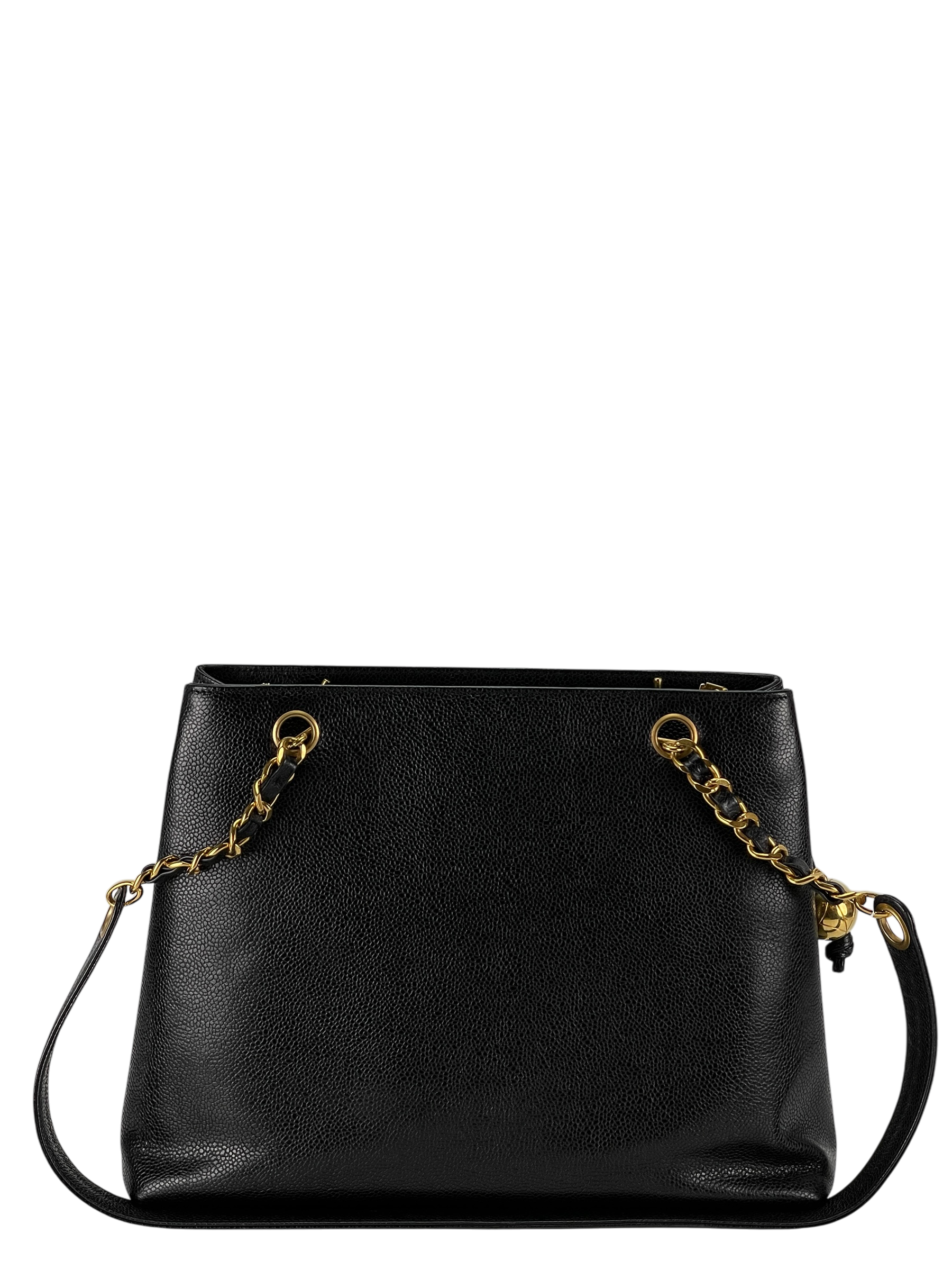 CHANEL - CC Shopper Tote Black Caviar