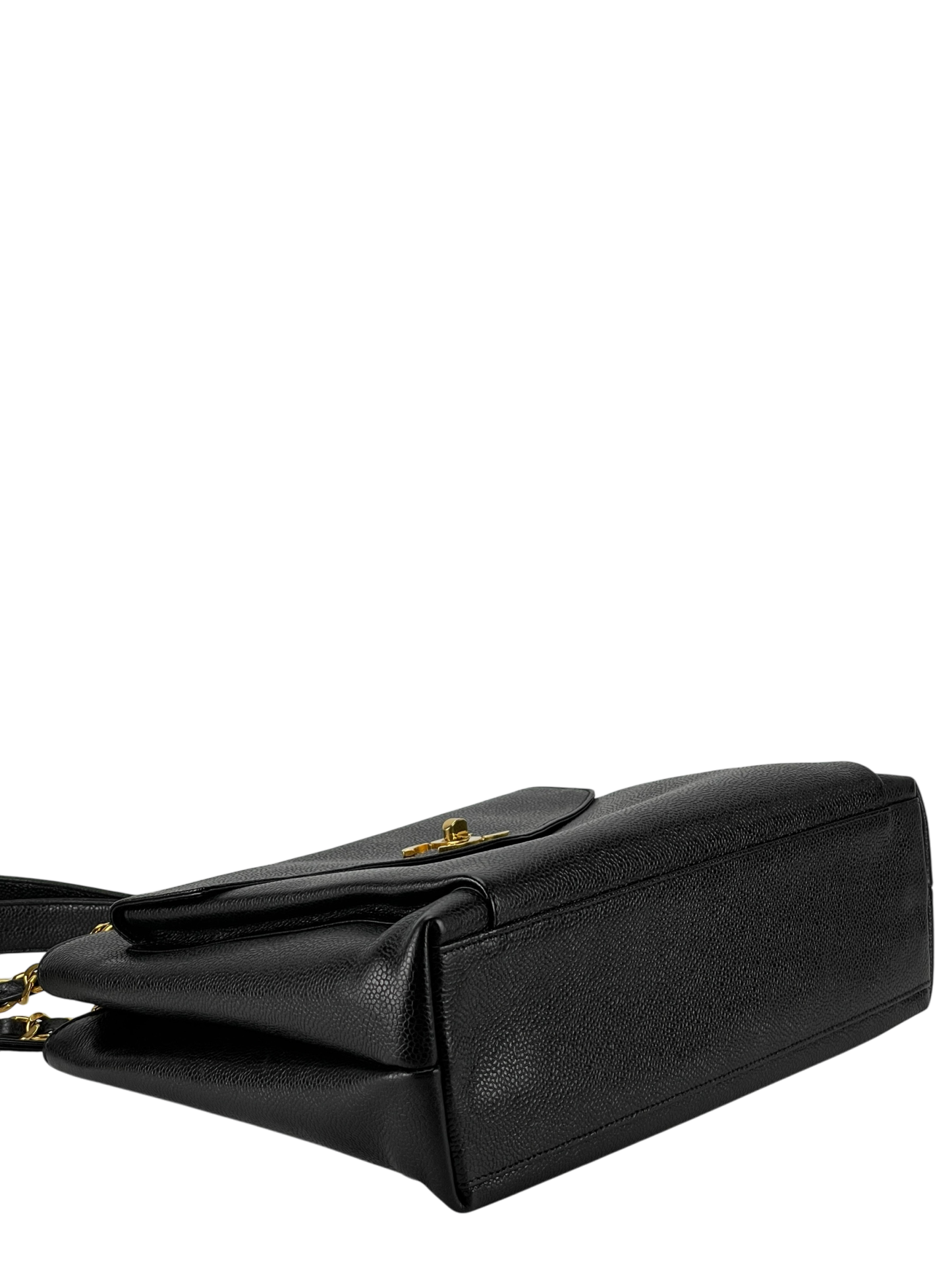 CHANEL - CC Shopper Tote Black Caviar