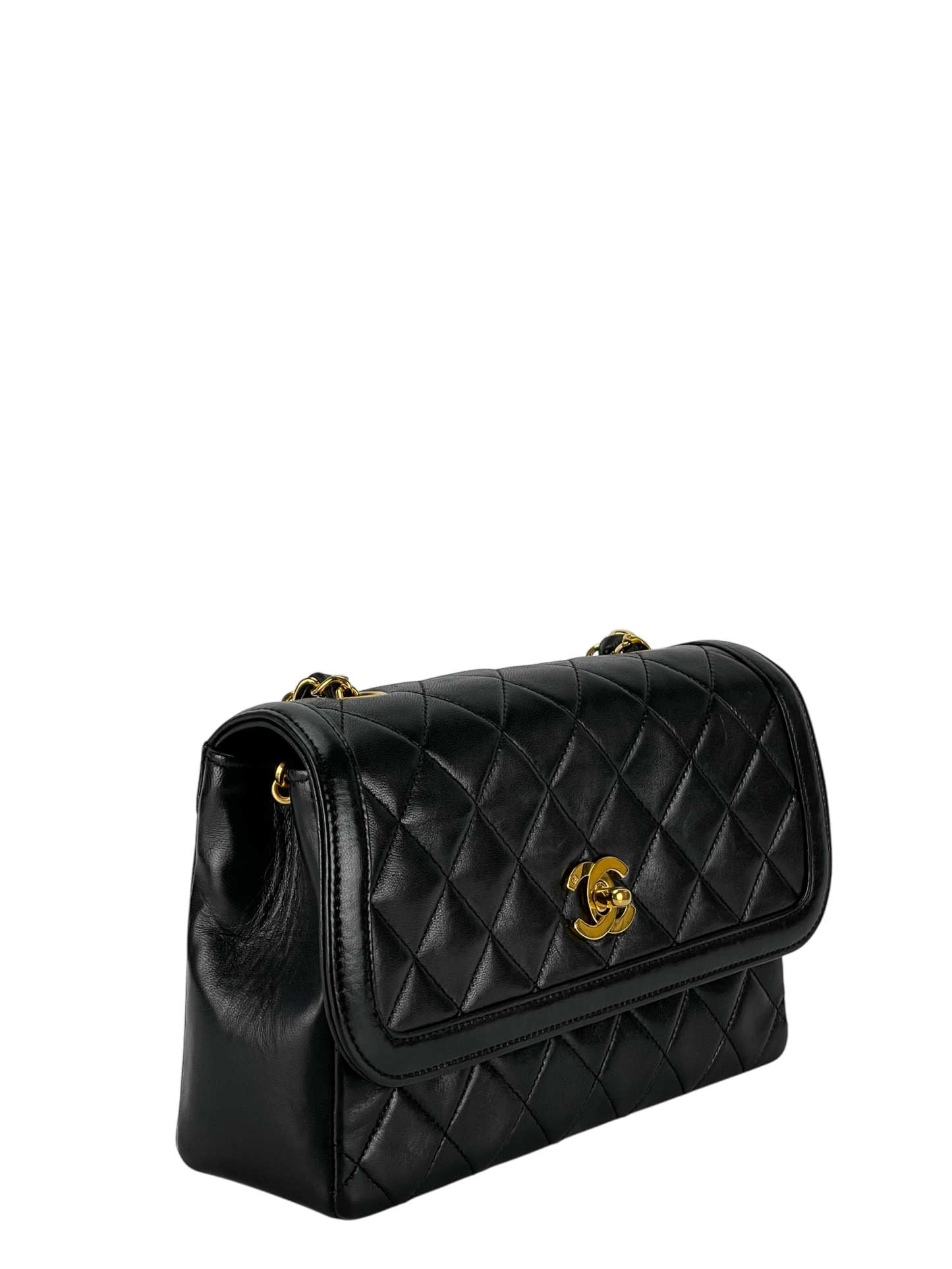 CHANEL - Medium Classic Single Flap Bag with Wallet Shoulder Bag