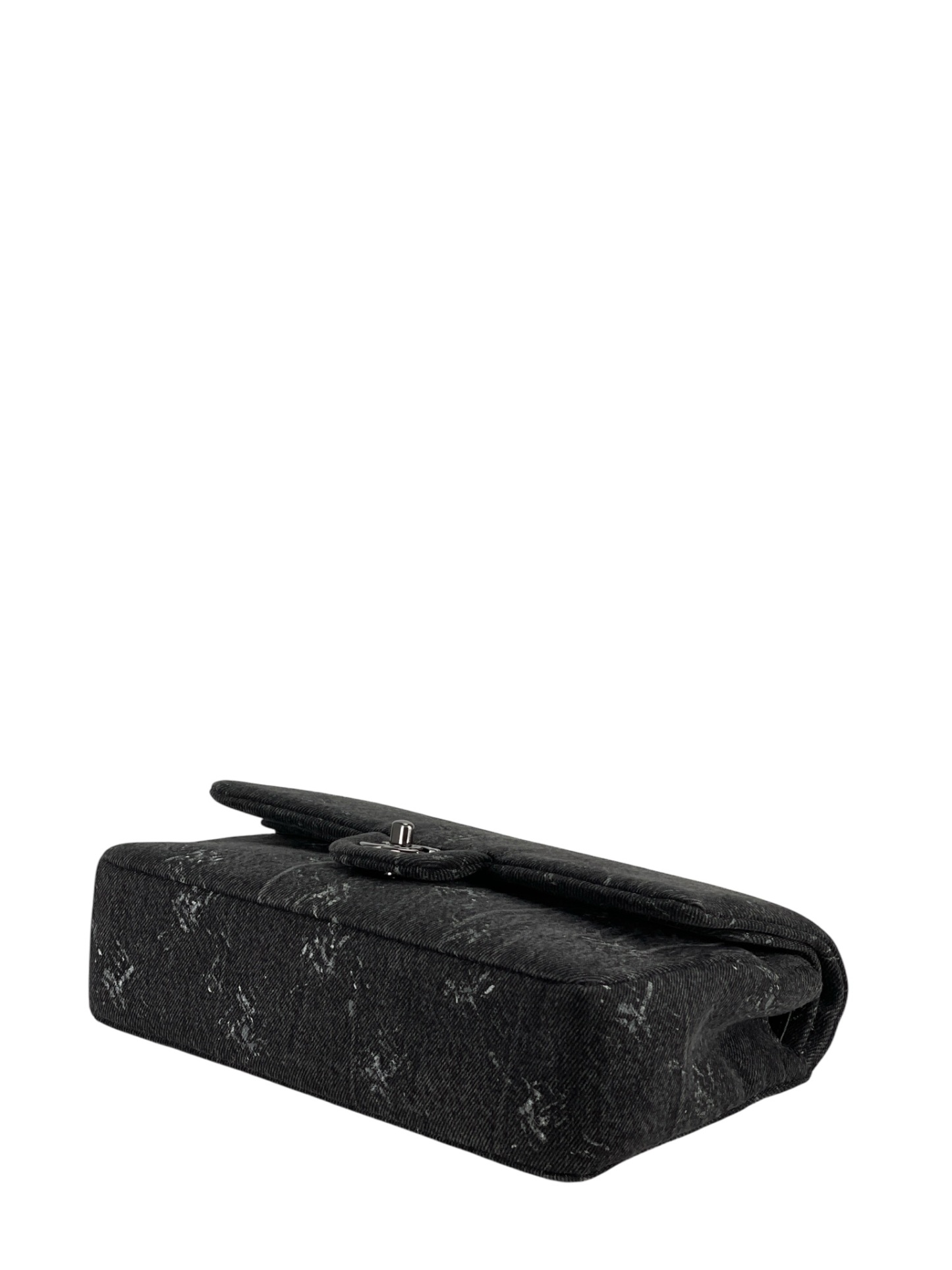CHANEL - Matelasse Denim CF25 Chain Shoulder Bag