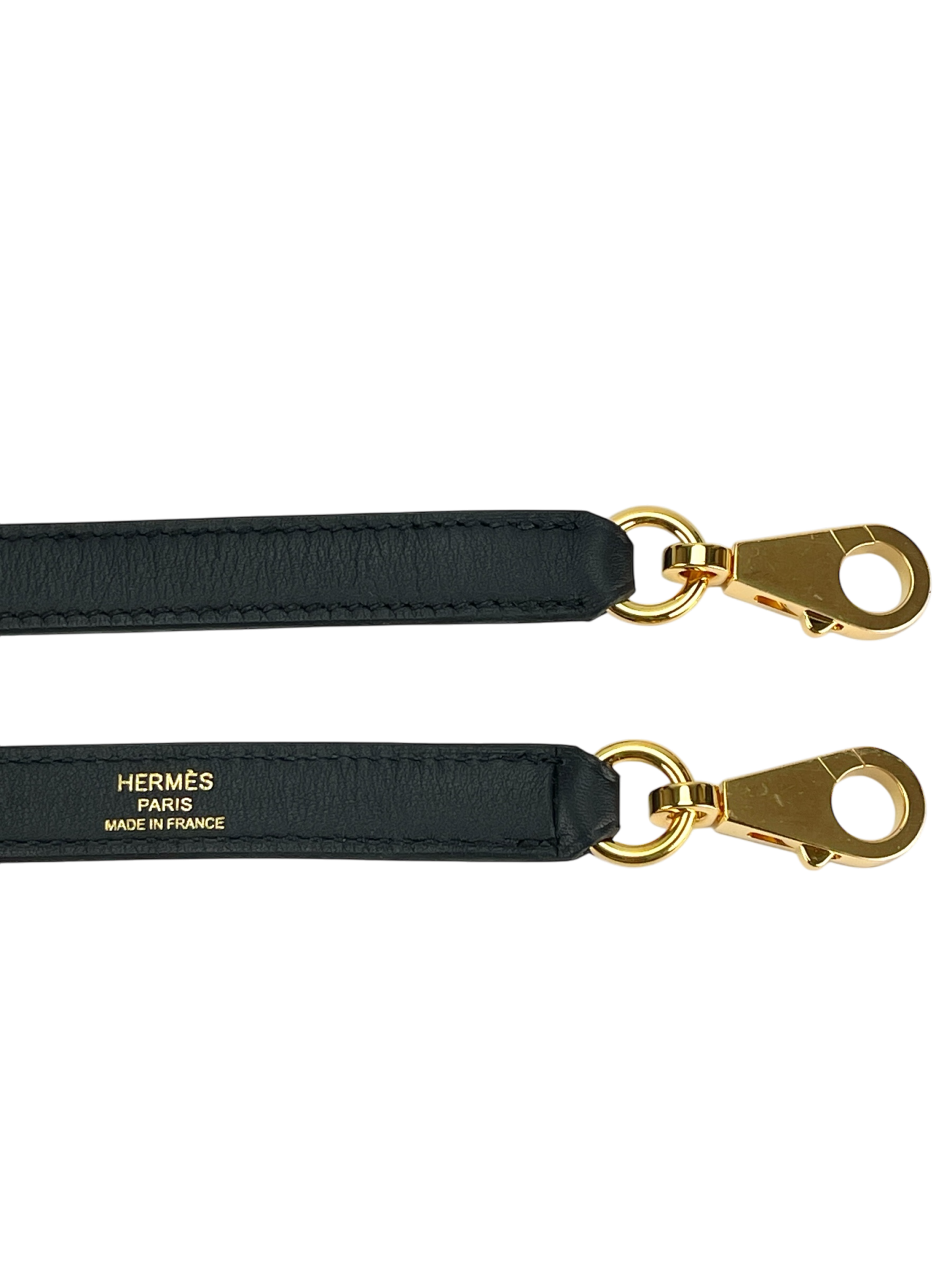 HERMES - Kelly 25 Black Swift Gold Hardware