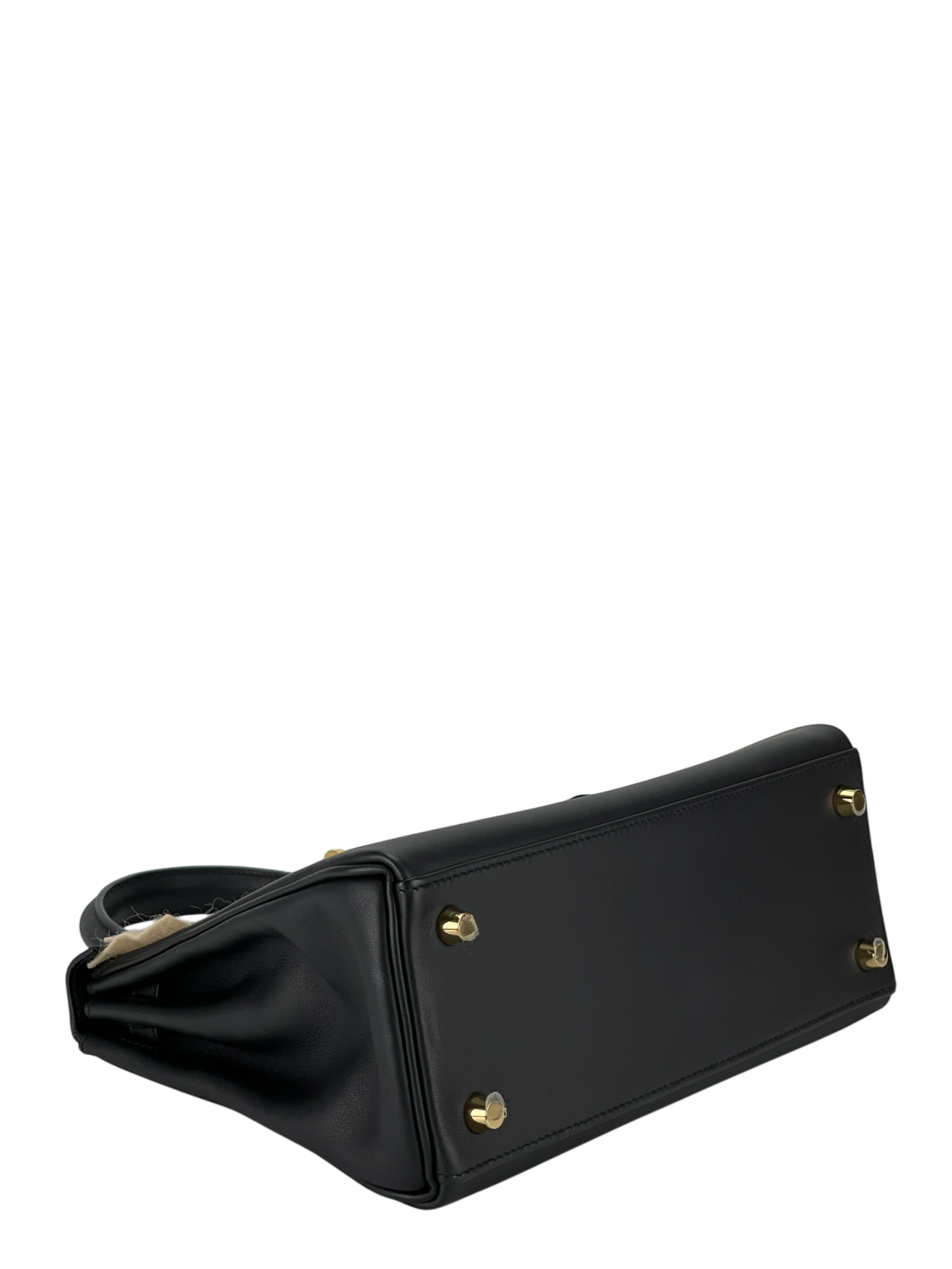 HERMES - Kelly 25 Black Swift Gold Hardware