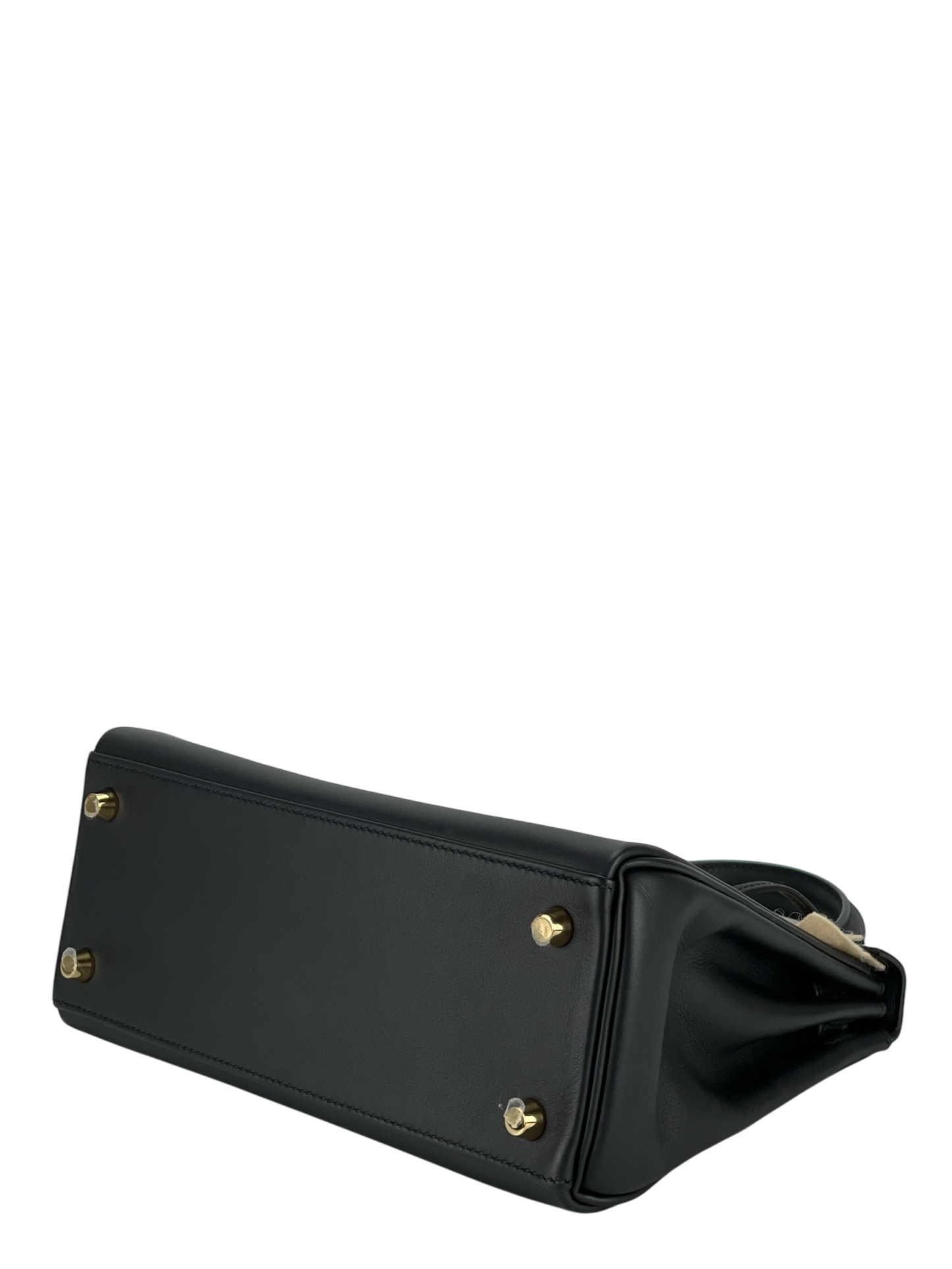 HERMES - Kelly 25 Black Swift Gold Hardware