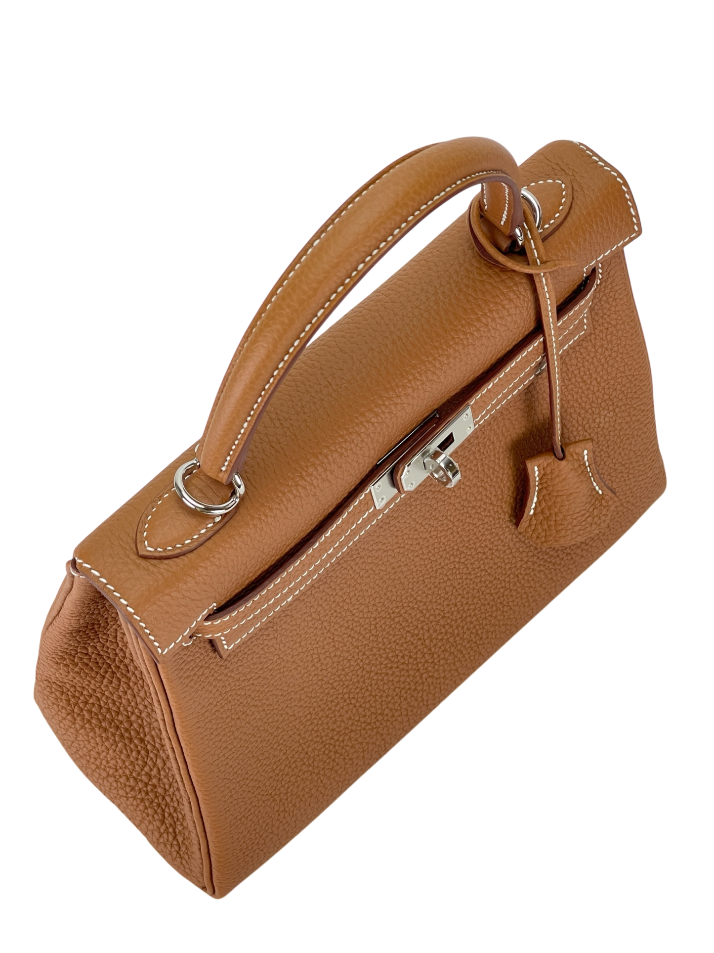 HERMES - Kelly 25 Gold Togo Palladium Hardware