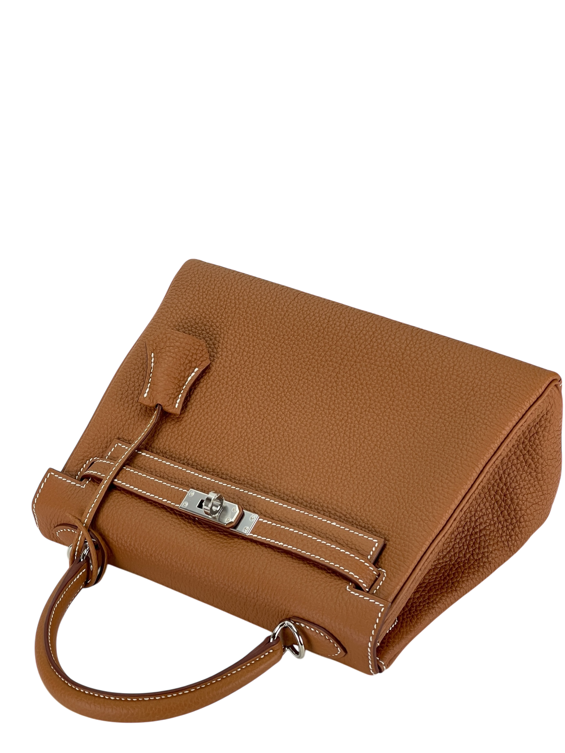 HERMES - Kelly 25 Gold Togo Palladium Hardware