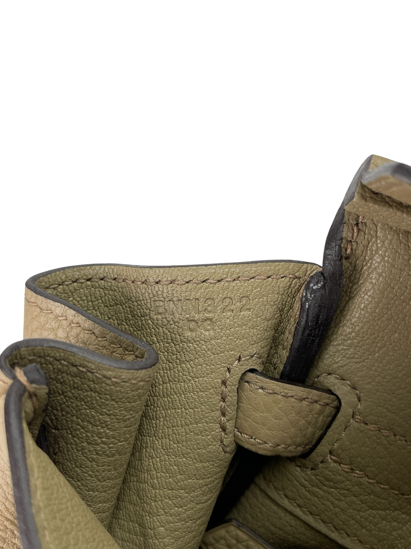 HERMES - Birkin 25 8Q Beige Marfa Togo Gold Hardware