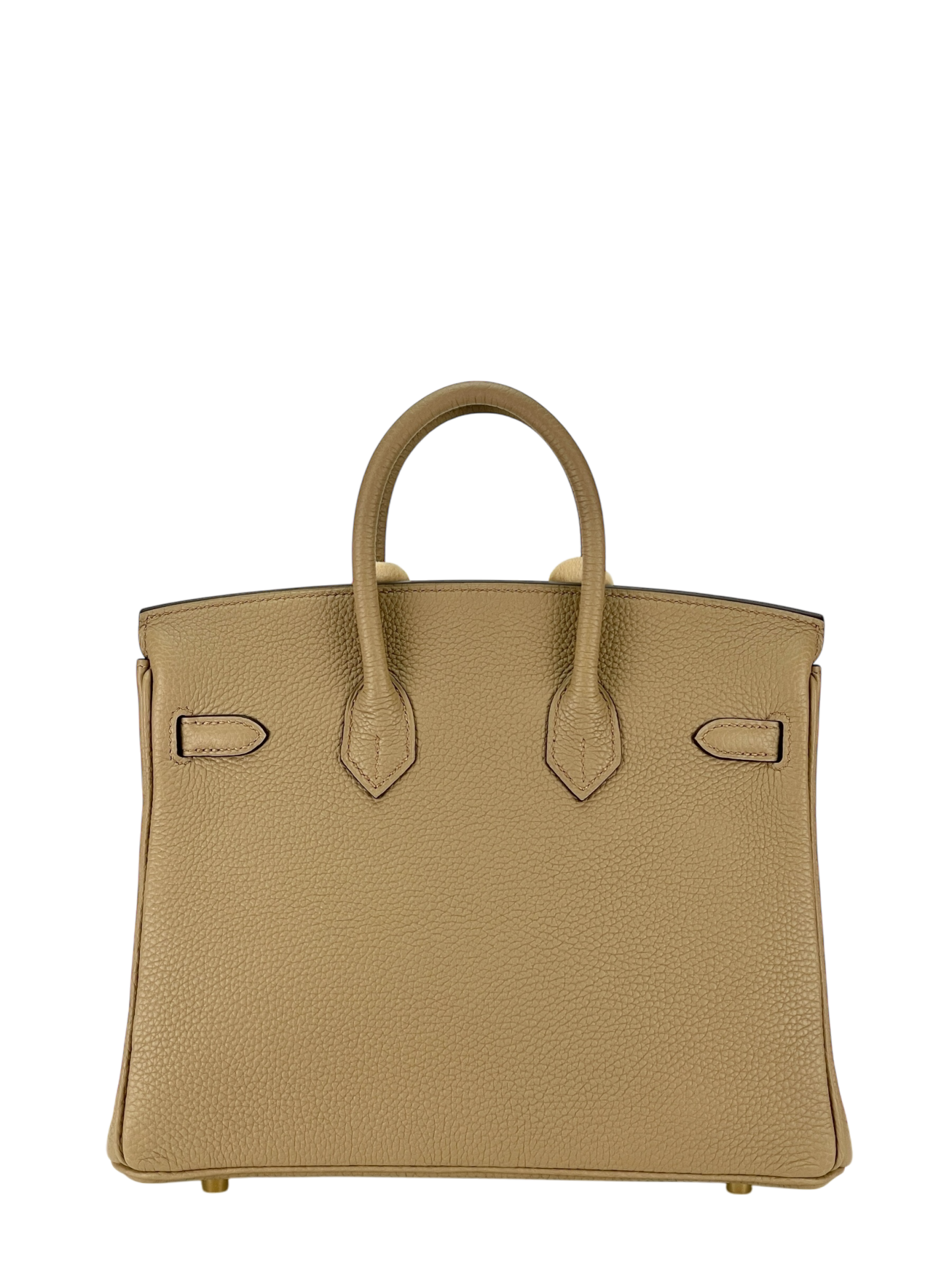 HERMES - Birkin 25 8Q Beige Marfa Togo Gold Hardware