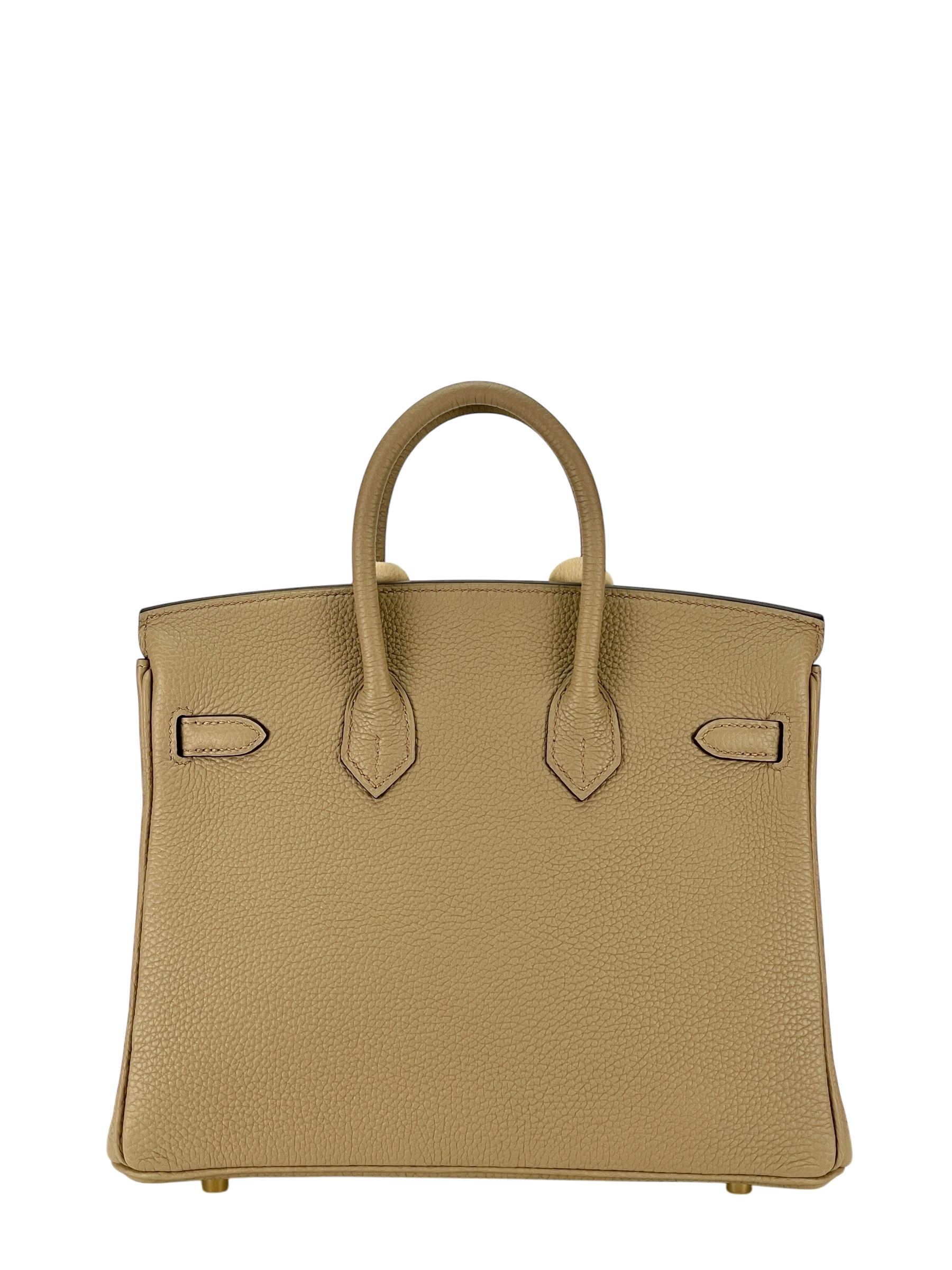 HERMES - Birkin 25 8Q Beige Marfa Togo Gold Hardware