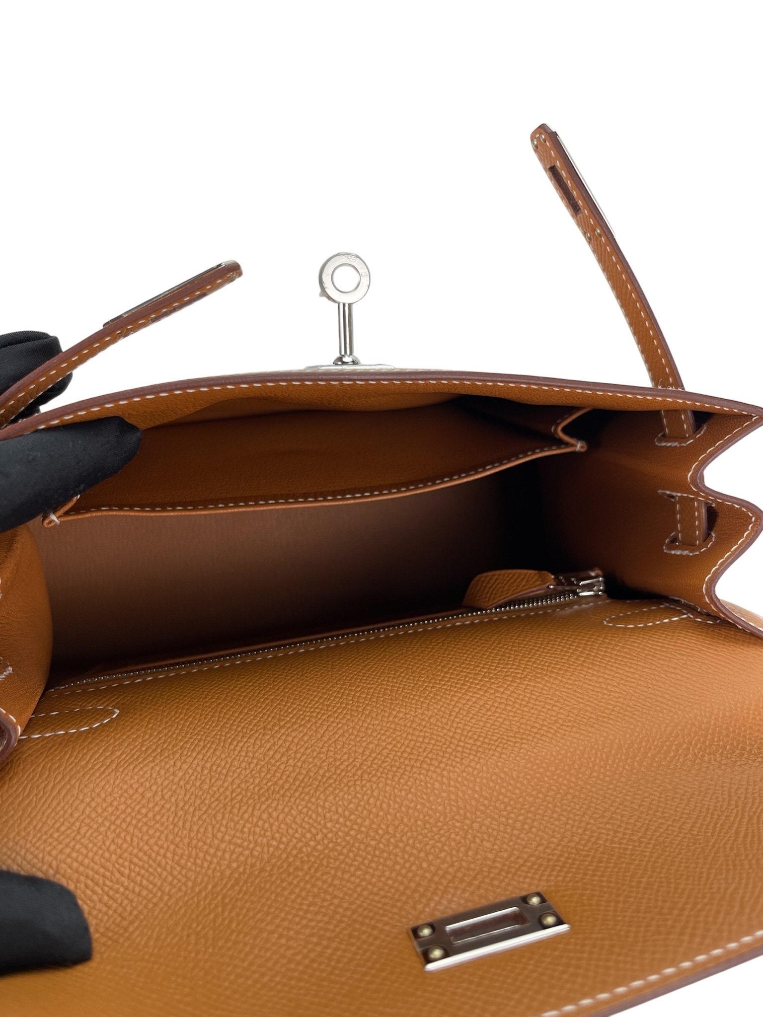 HERMES - Kelly 25 Gold Epsom Gold Hardware