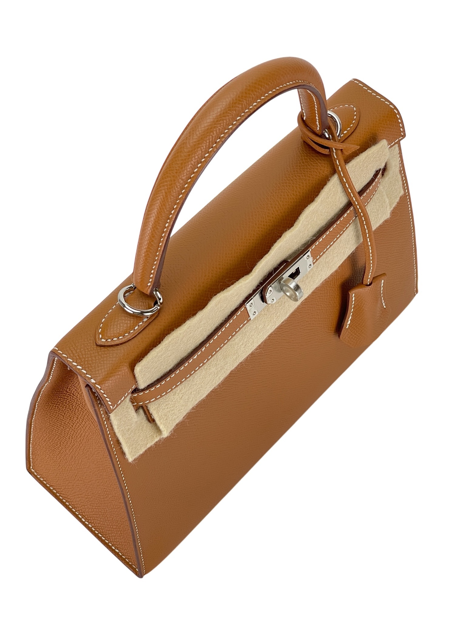 HERMES - Kelly 25 Gold Epsom Gold Hardware