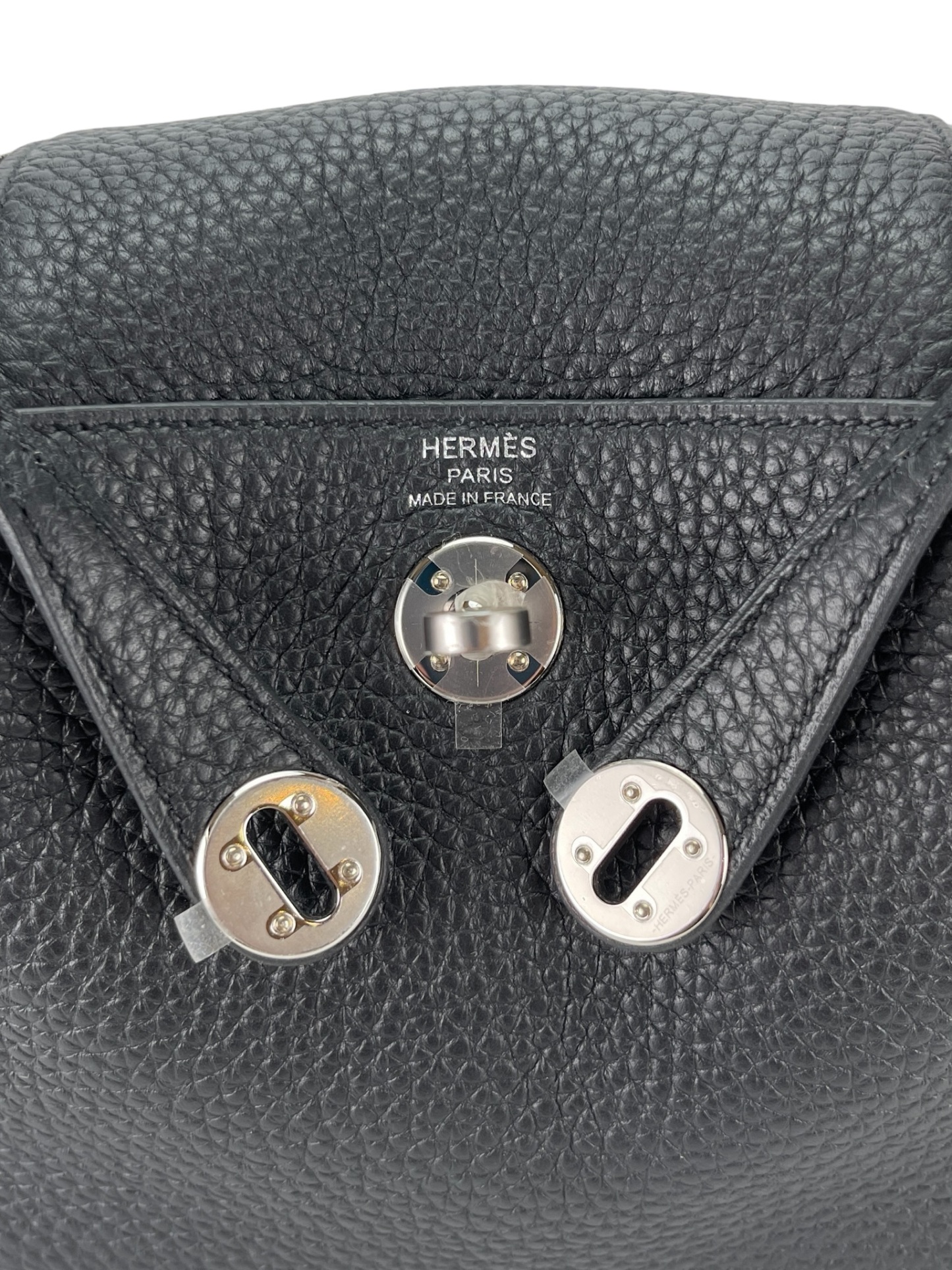 HERMES - Mini Lindy Black TC Palladium Hardware