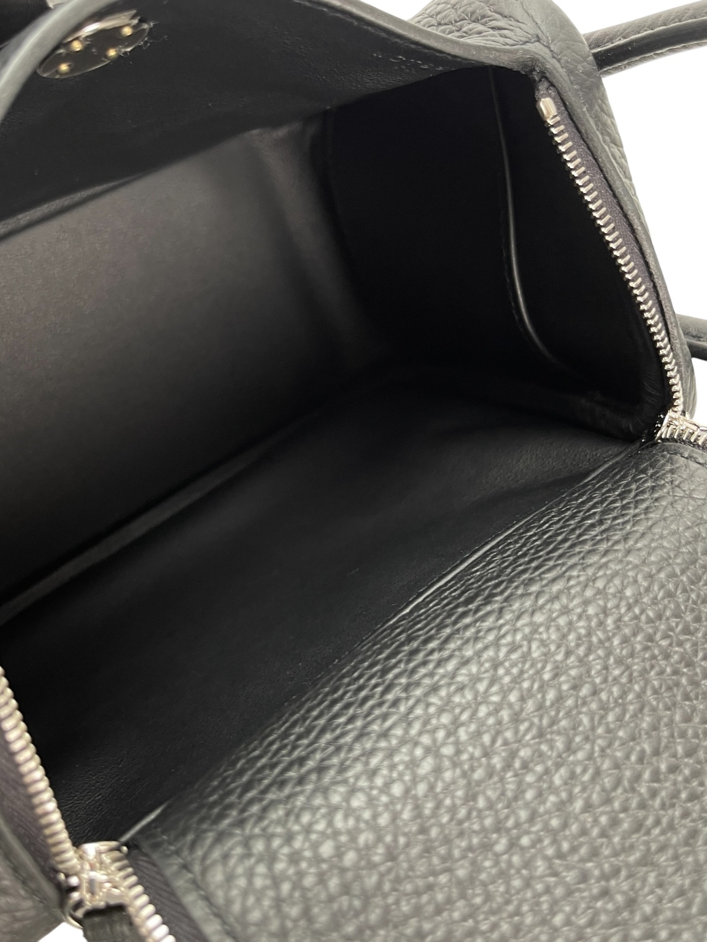 HERMES - Mini Lindy Black TC Palladium Hardware