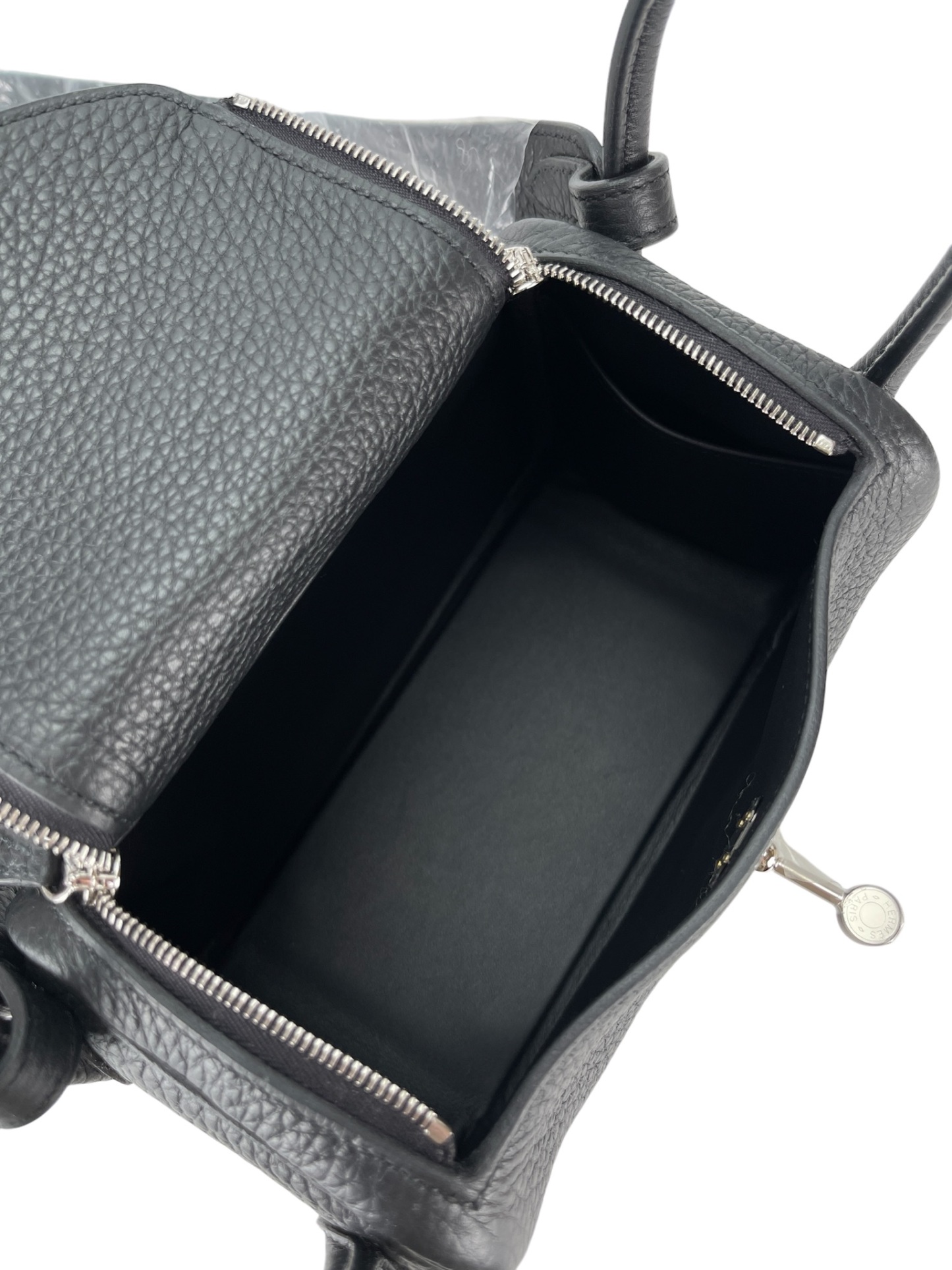 HERMES - Mini Lindy Black TC Palladium Hardware