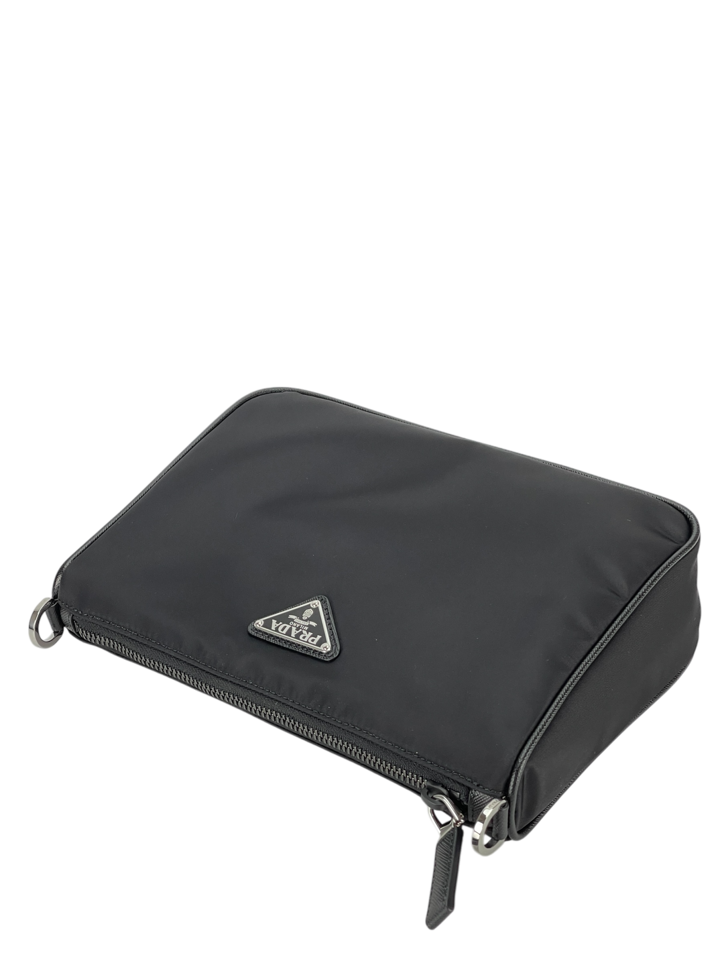 PRADA - Crossbody Shoulder Bag Black Nylon