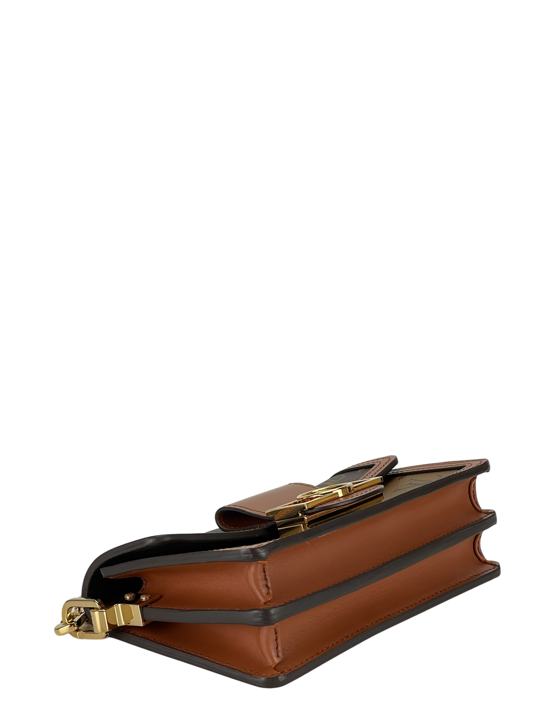 LOUIS VUITTON - Dauphine Chain Wallet Reverse Monogram