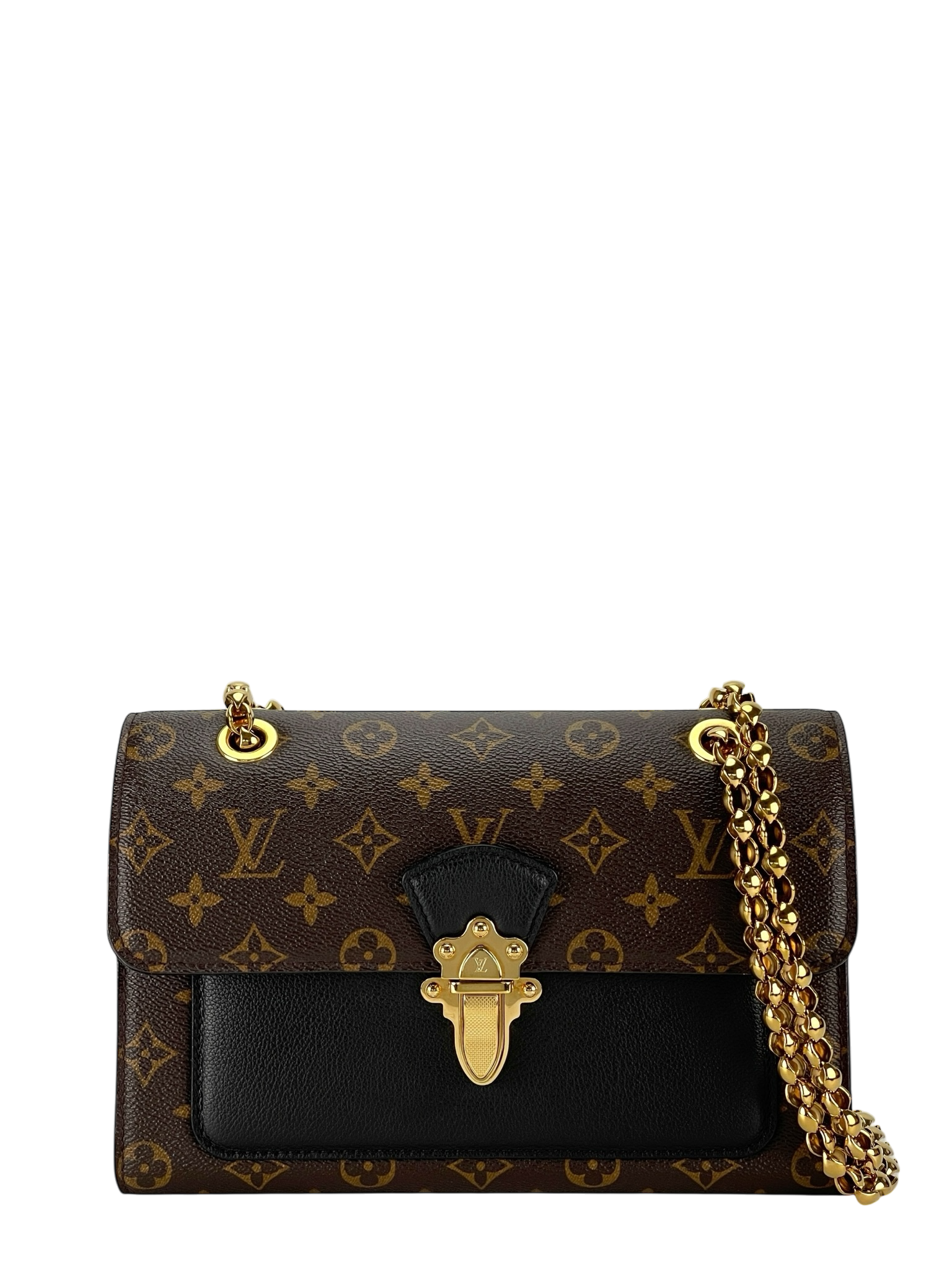 LOUIS VUITTON - Monogram Victoire shoulder bag Black