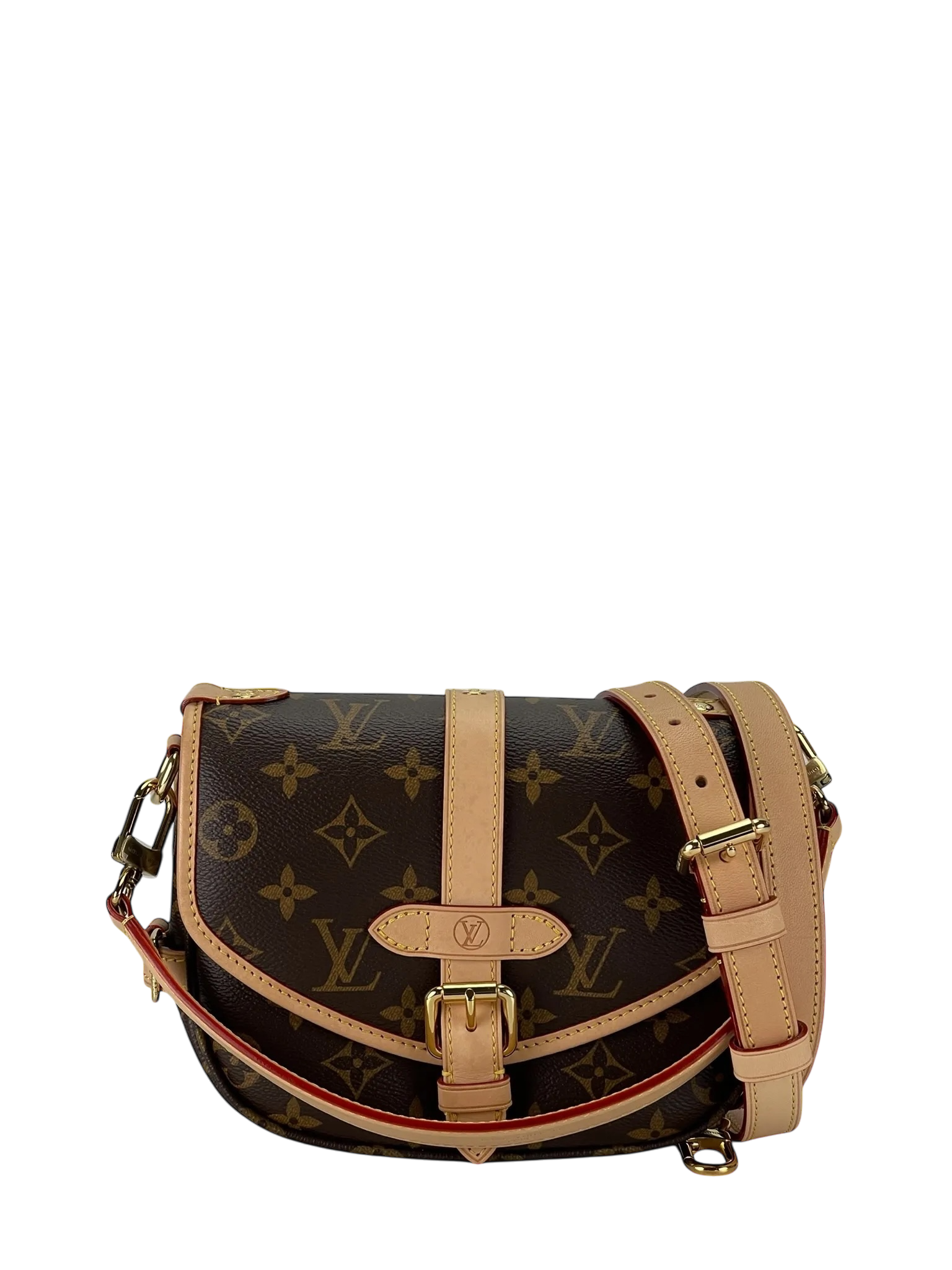 LOUIS VUITTON - Monogram Saumur Messenger Shoulder Bag