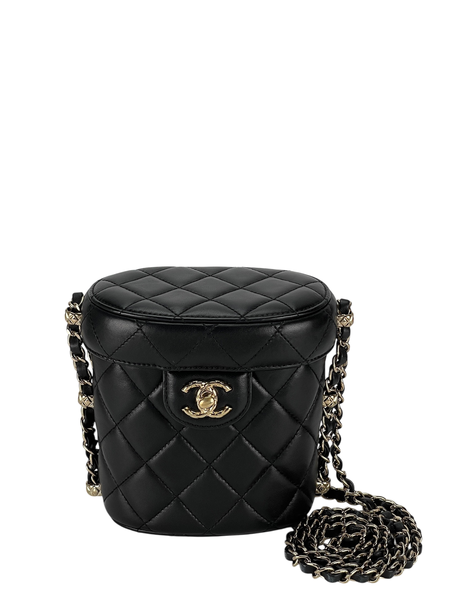 CHANEL - 23C Mini Matelasse Vanity Chain Shoulder Bag