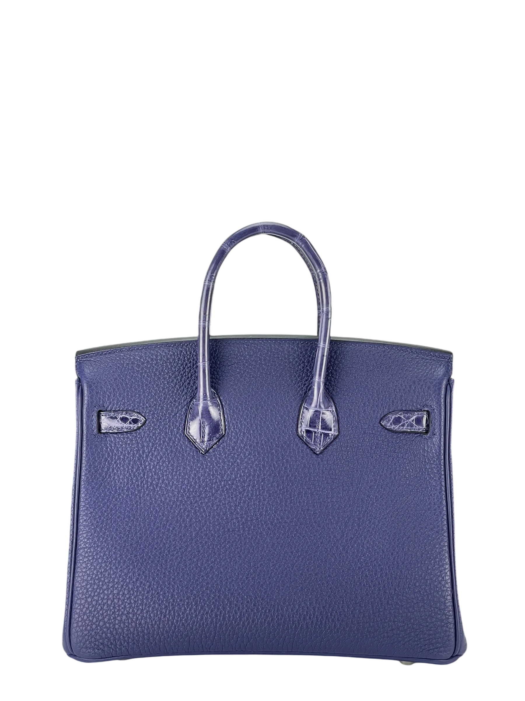 HERMES - Birkin 25 Niloticus Touch Togo Sliver Hardware