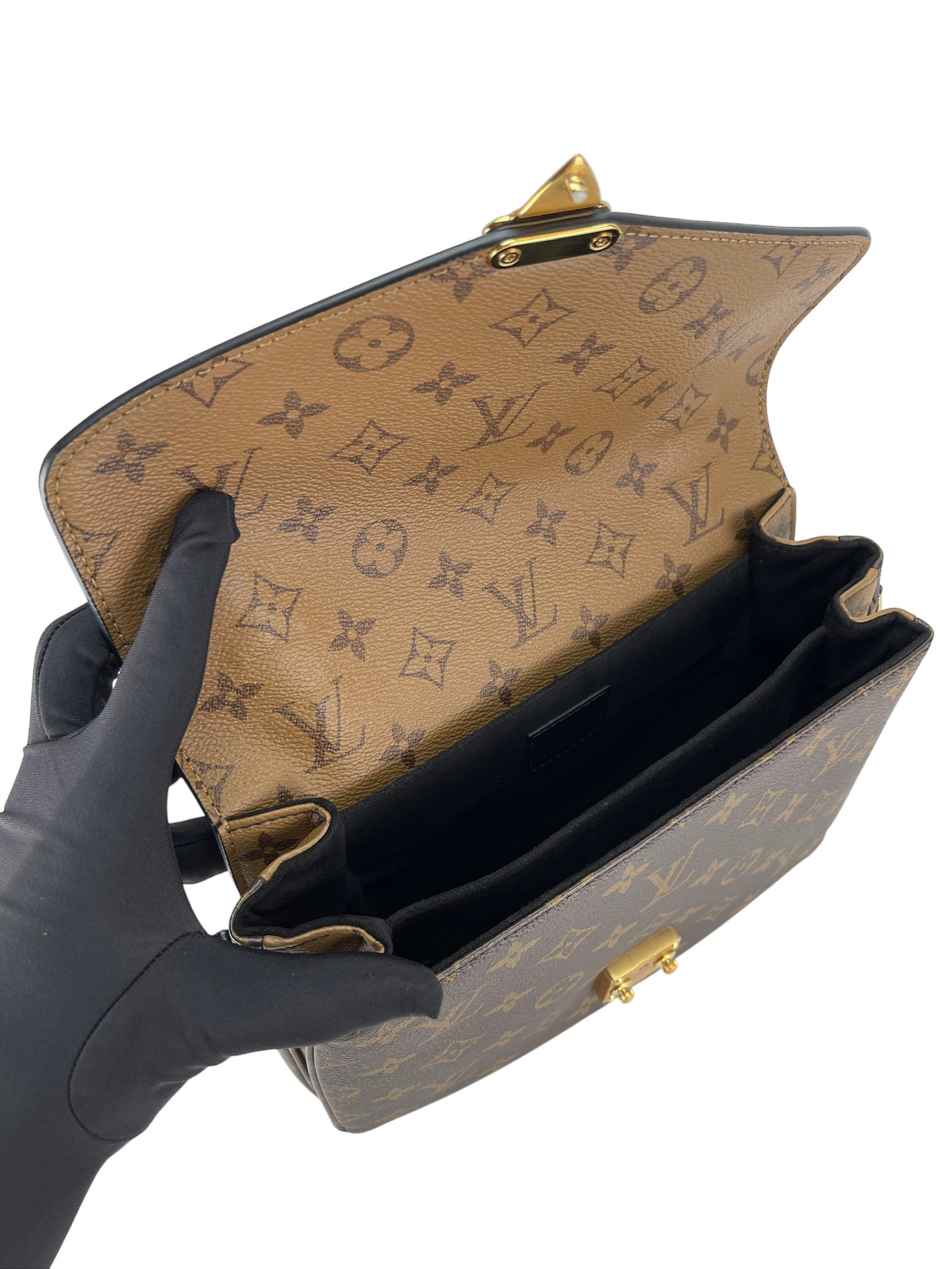 LOUIS VUITTON - Pochette Metis Monogram MM Reverse Canvas