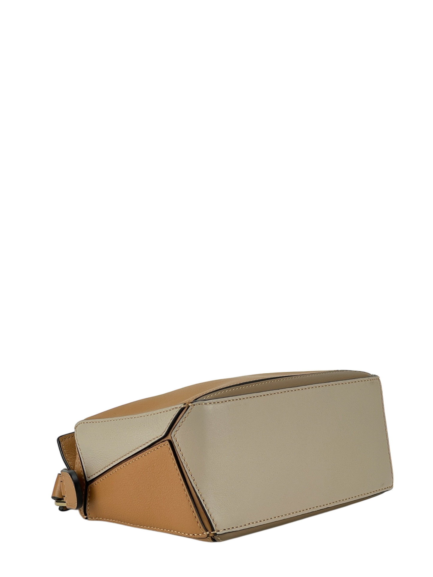LOEWE - Warm Desert Mink Calfskin Mini Puzzle Bag