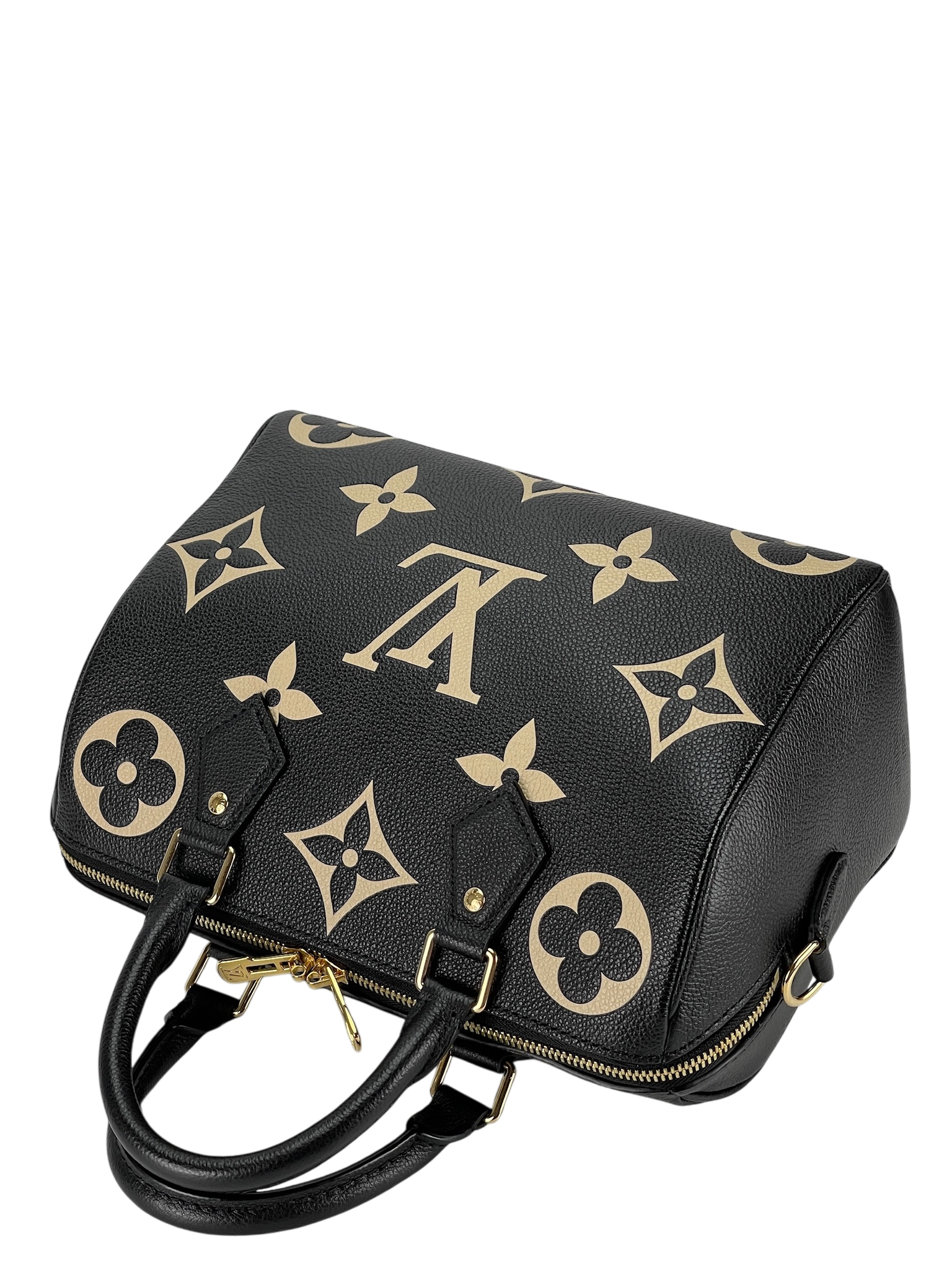 LOUIS VUITTON - Speedy Bandouliere 25 Bicolor Monogram Empreinte Leather