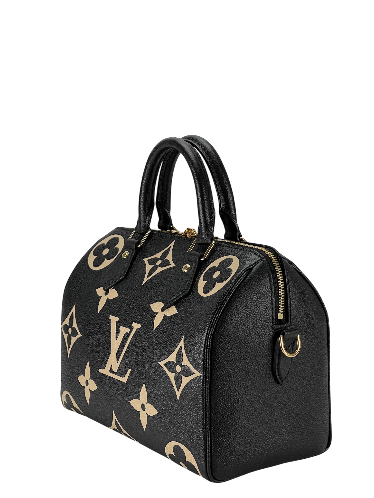LOUIS VUITTON - Speedy Bandouliere 25 Bicolor Monogram Empreinte Leather